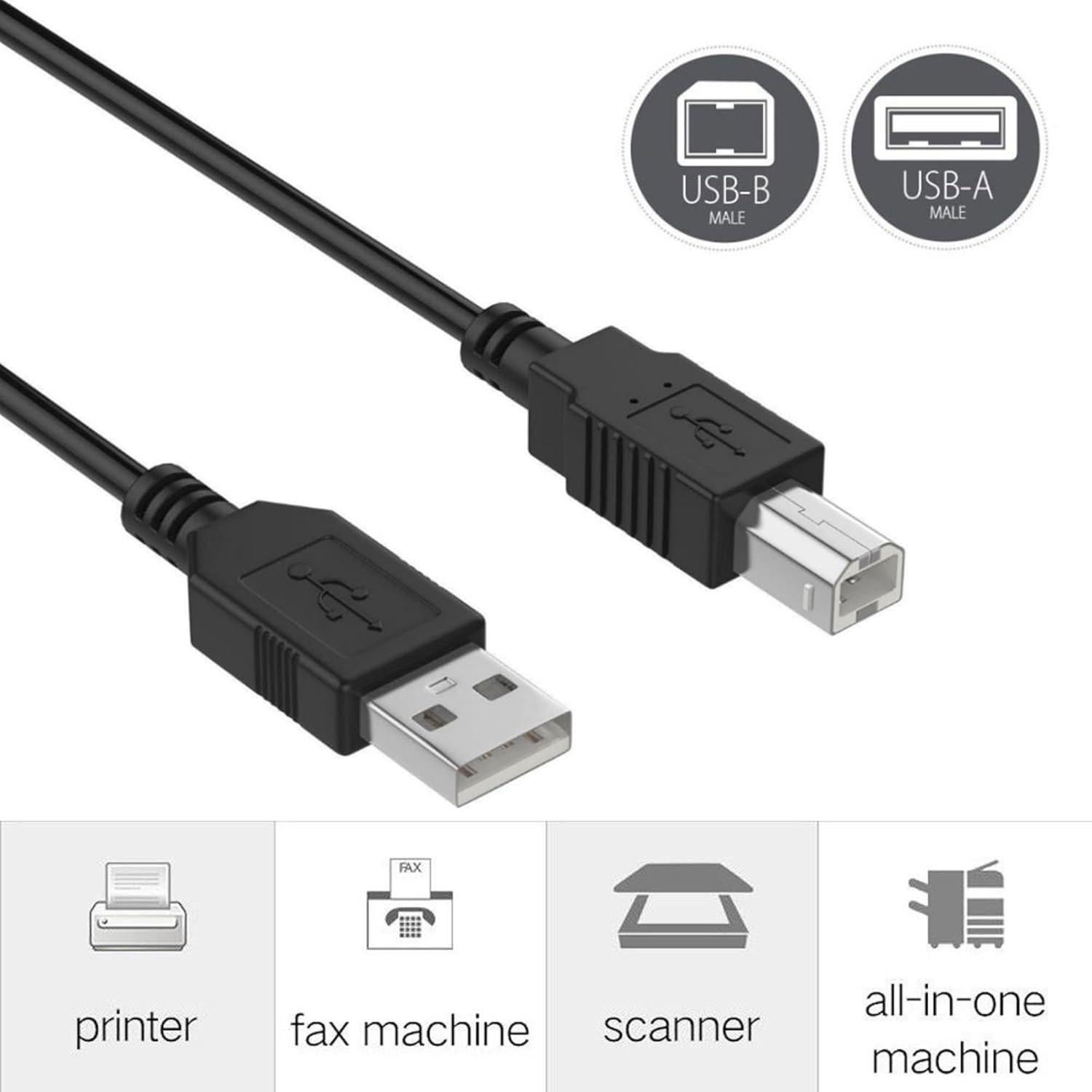 Cable USB para controlador MIDI KORG K25 K49 K61 - 0.85 kg
