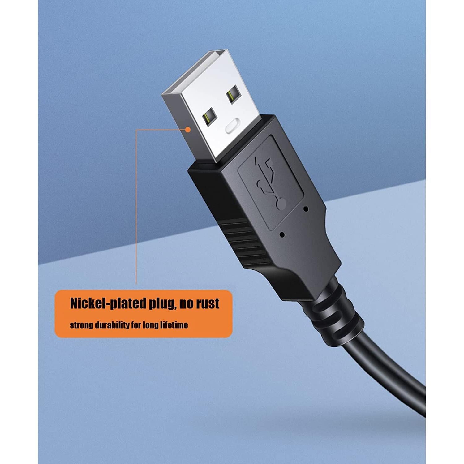 Cable USB 2.0 Alitutumao 5M A a B para Impresoras y MIDI