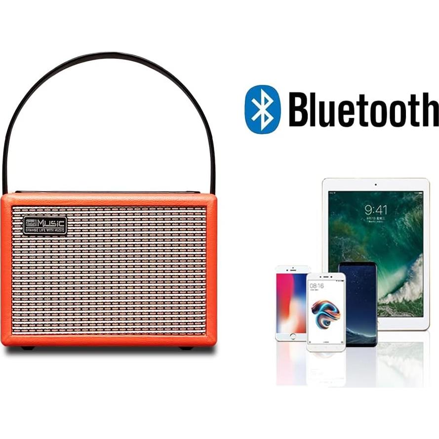 Amplificador de guitarra eléctrica/acústica UNIQUE 15G 15W Bluetooth