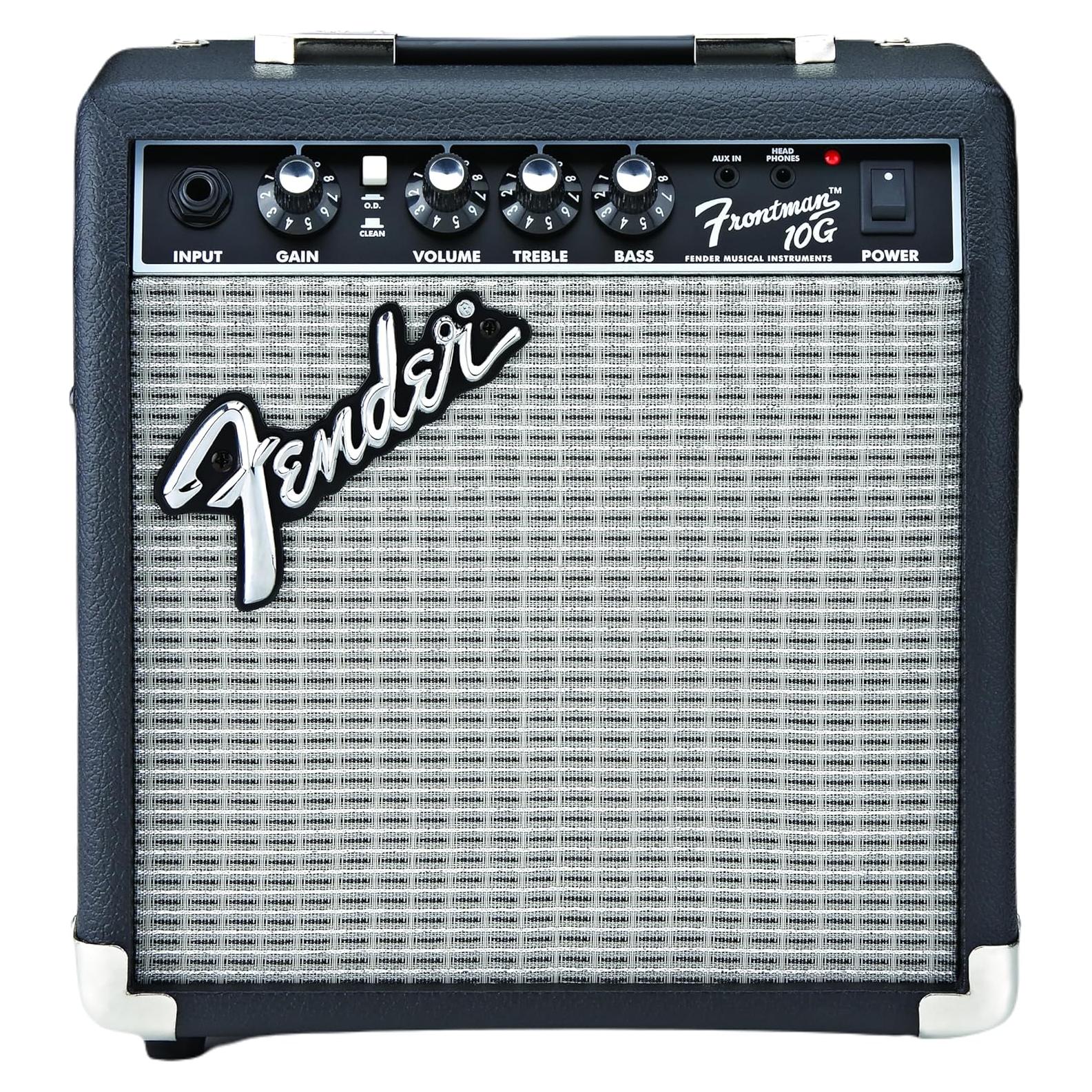 Amplificador de guitarra Fender Frontman 10G, 10W, Negro