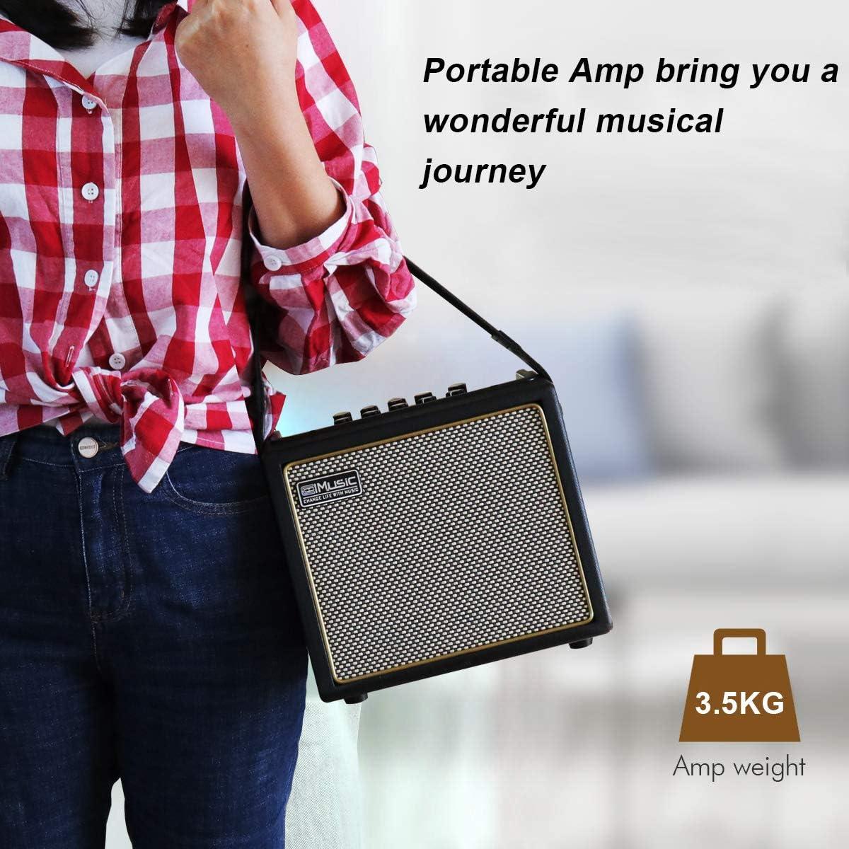 Amplificador de guitarra acústica BP-MINI 30W Bluetooth portátil