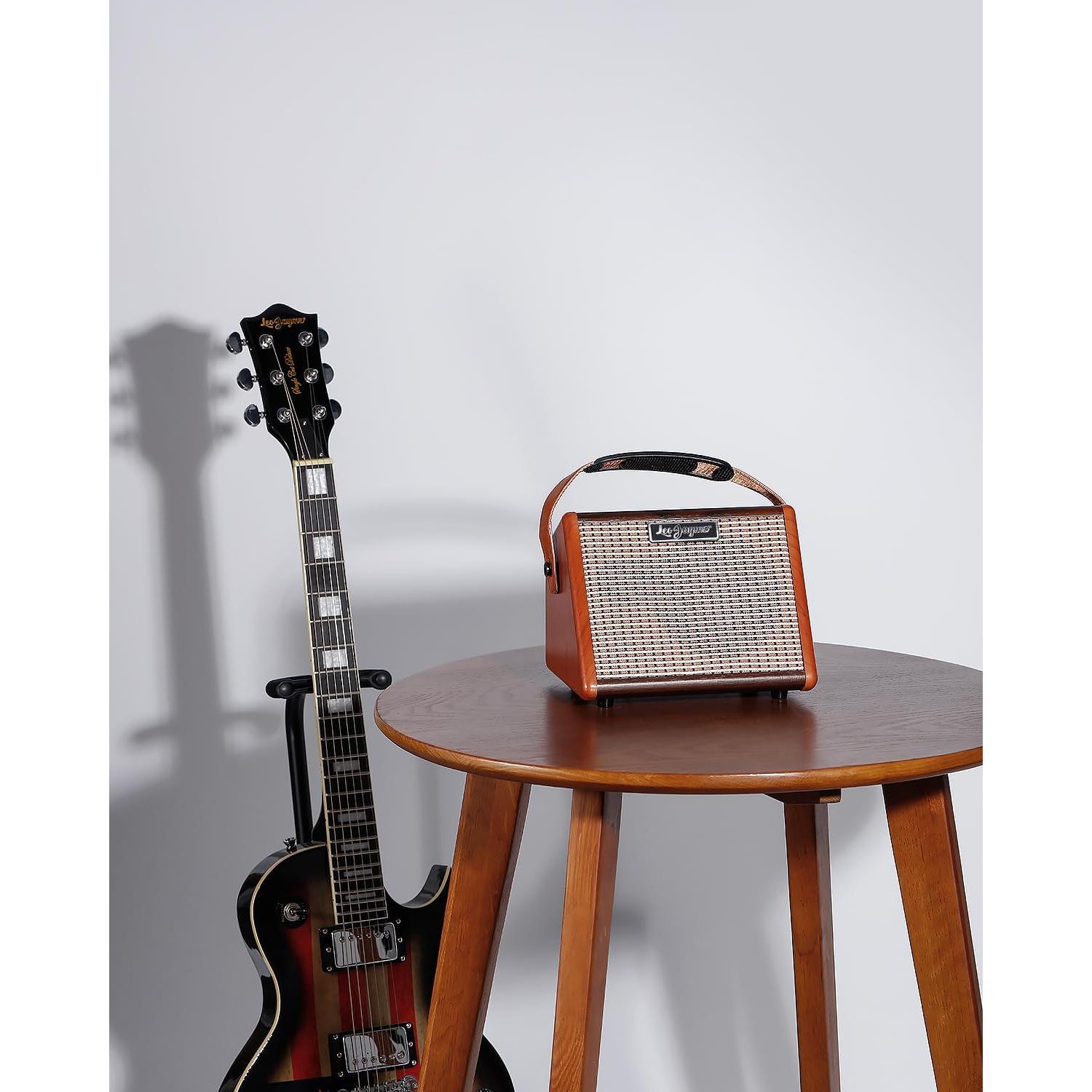 Amplificador Eléctrico Portátil Leo Jaymz AG-15 15W Bluetooth