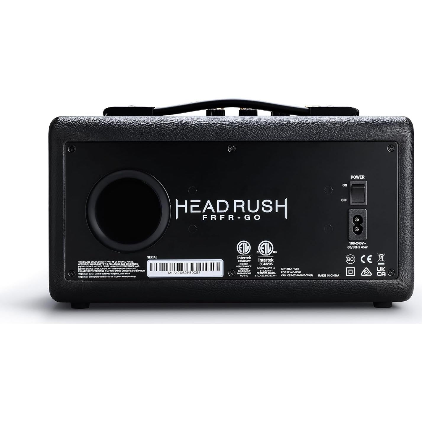 Amplificador Eléctrico HeadRush FRFR-GO 30W Bluetooth Batería