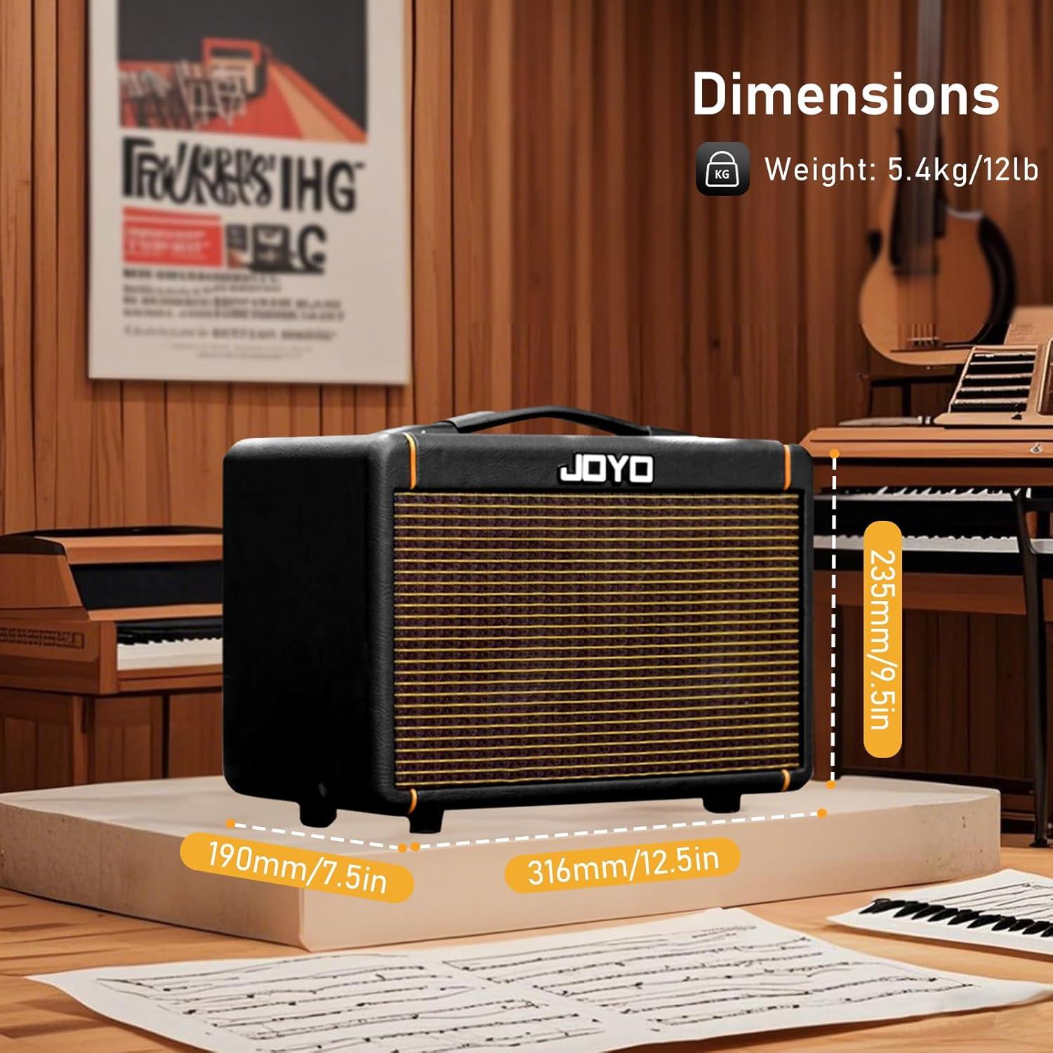 Amplificador de Guitarra Acústica JOYO AC-20S 20W Bluetooth