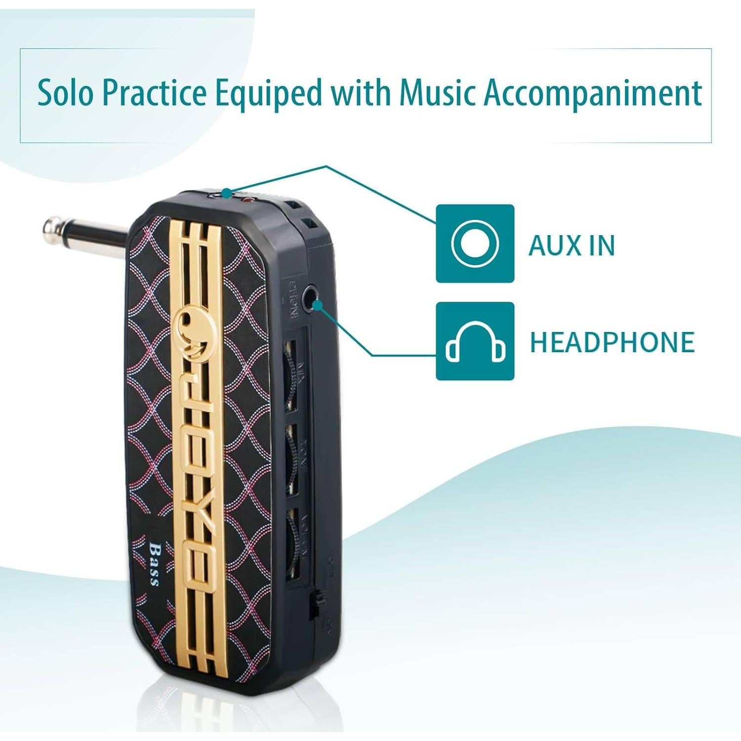 Amplificador de Auriculares Bajo AITONE JA-03 Portátil 40g