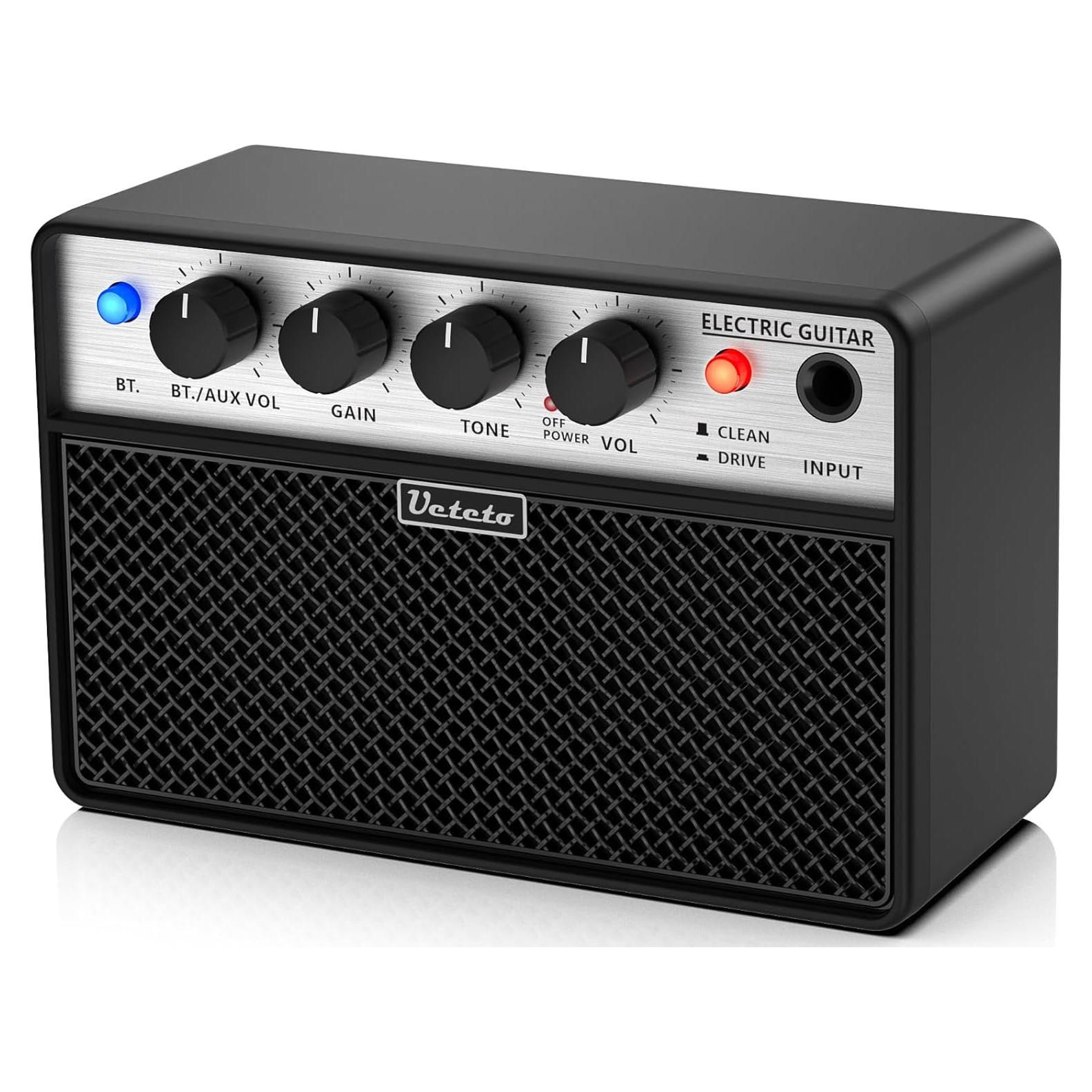 Amplificador de guitarra Ueteto WA-03 10W portátil recargable