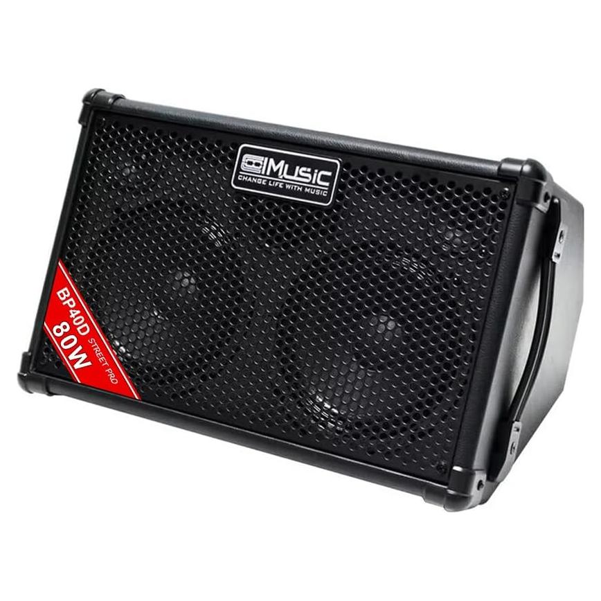 Amplificador de guitarra acústica Coolmusic BP40D 80W Bluetooth