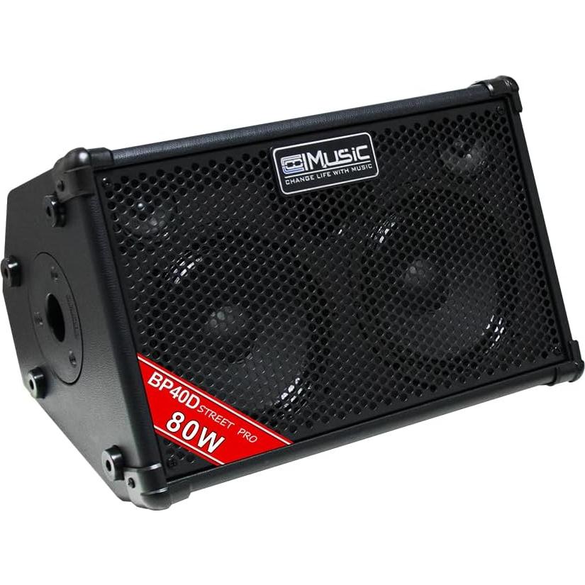 Amplificador de guitarra acústica Coolmusic BP40D 80W Bluetooth