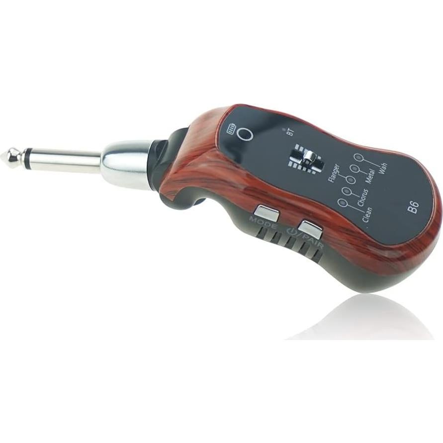 Amplificador de Auriculares para Guitarra OW B6 Bluetooth 5 Efectos