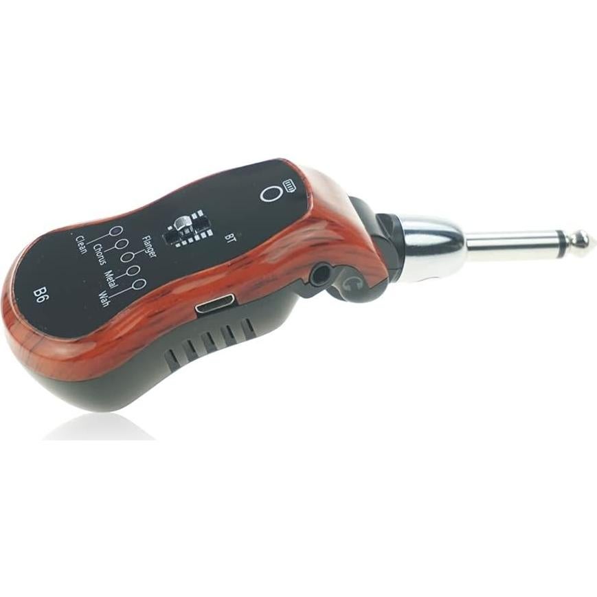 Amplificador de Auriculares para Guitarra OW B6 Bluetooth 5 Efectos