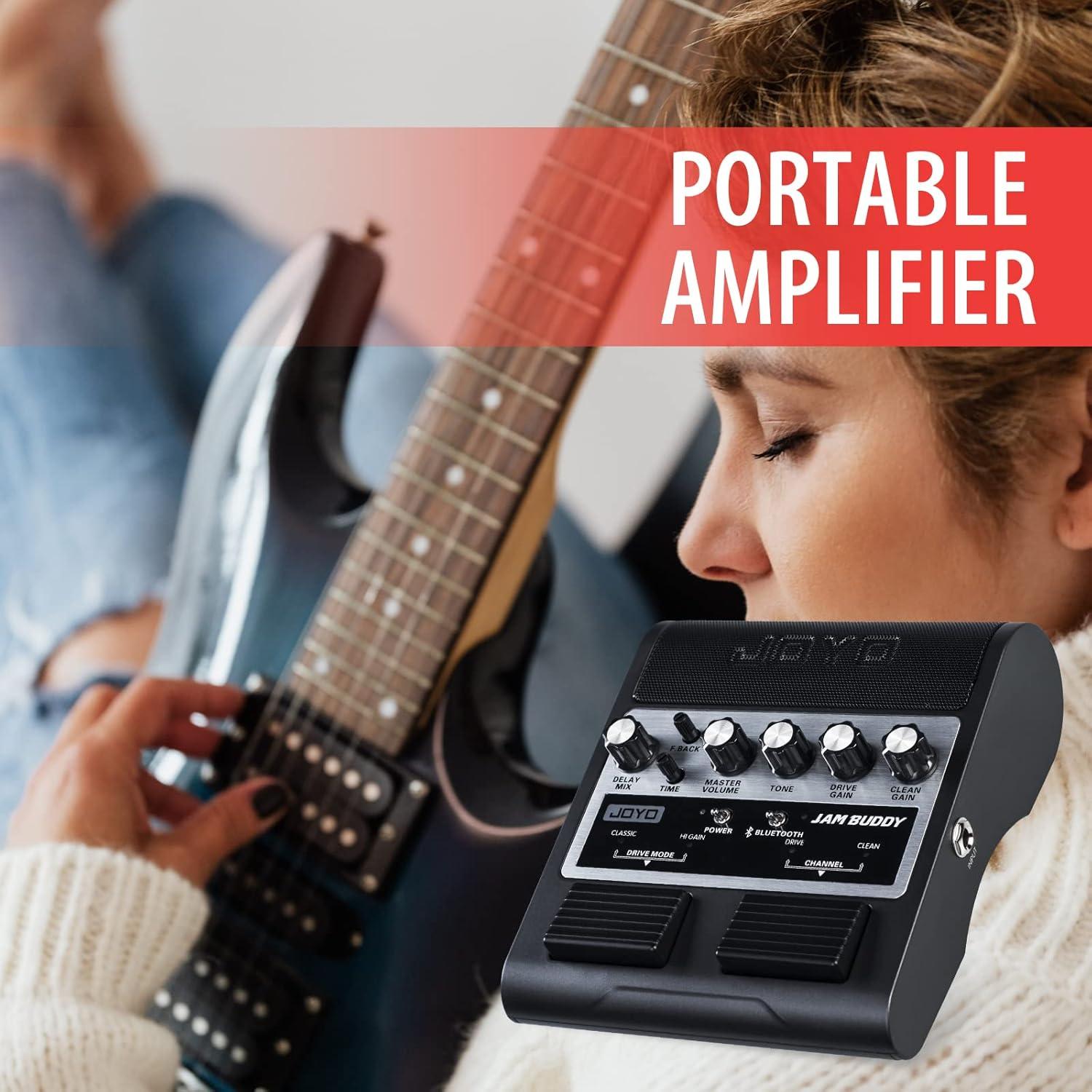Amplificador de guitarra portátil JOYO Buddy Bluetooth 8W