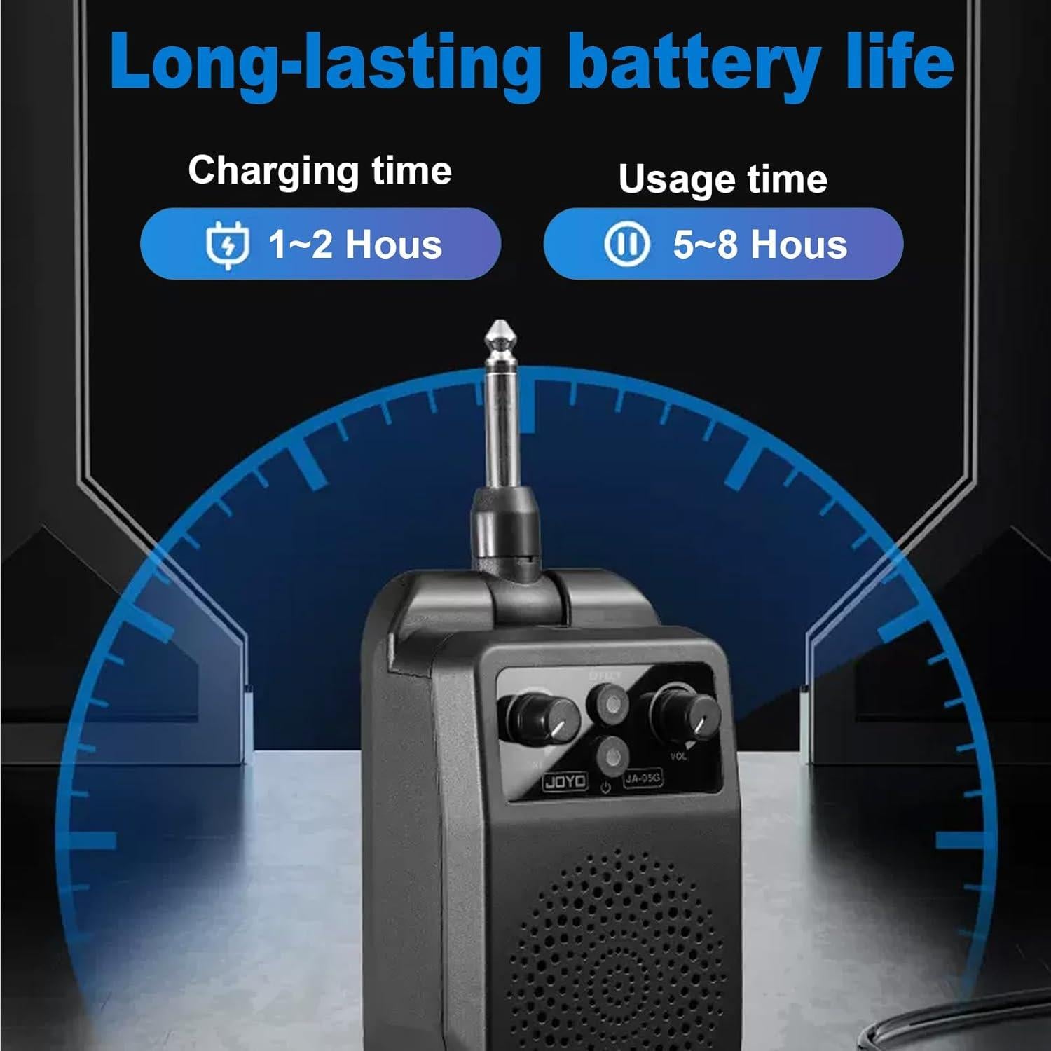 Amplificador de guitarra eléctrica YOVDA JA-05G 5W Bluetooth