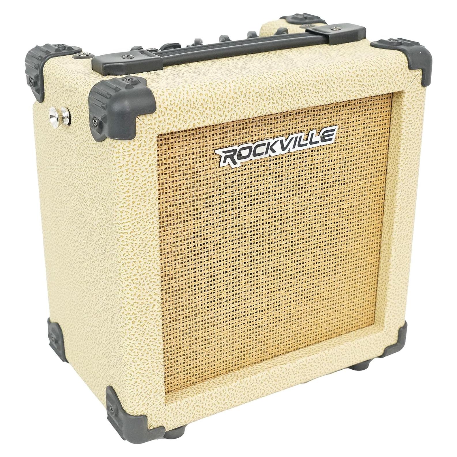 Amplificador Portátil Rockville G-CHARGE 20 Beige 20W Bluetooth