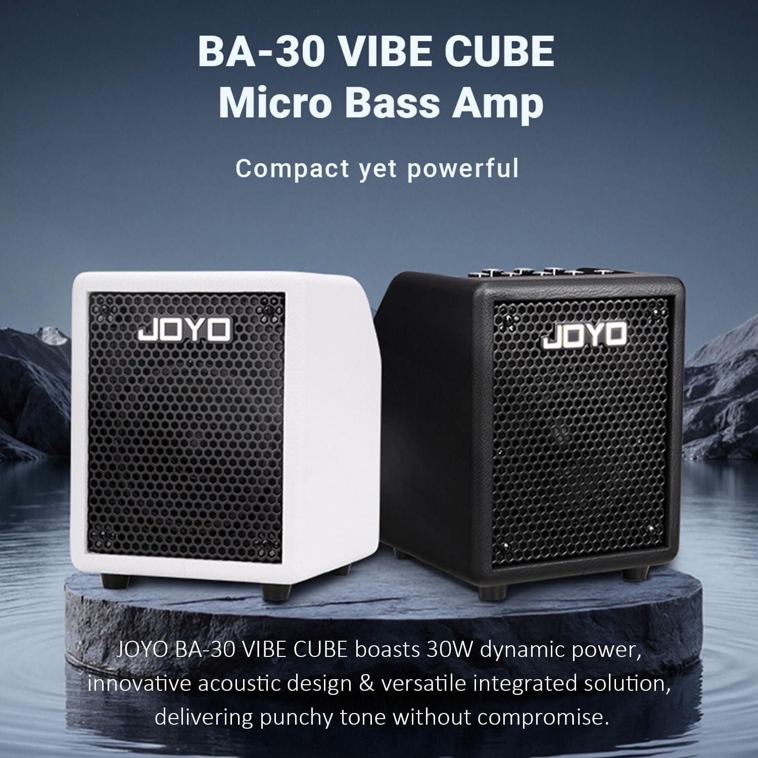 Amplificador de Bajo JOYO BA-30 Vibe Cube 30W Bluetooth 5.1