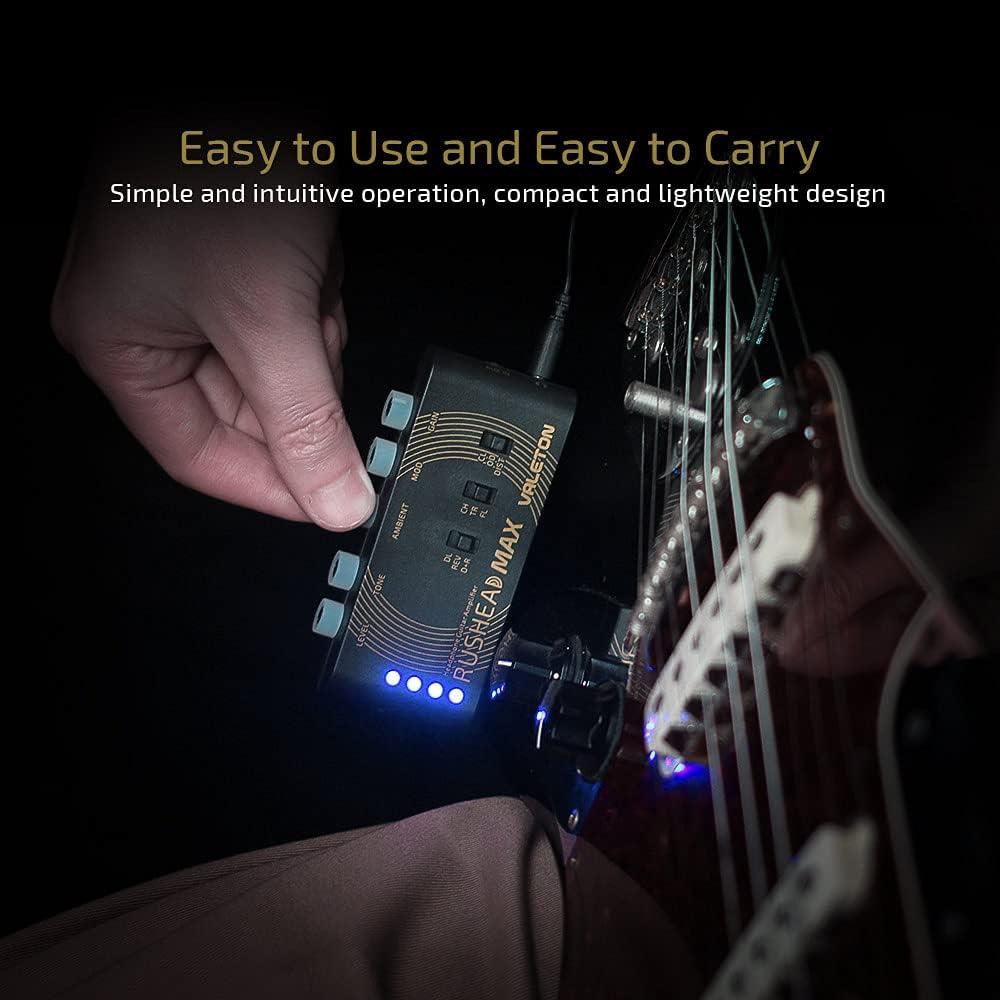 Amplificador de Auriculares para Guitarra Valeton Rushead Max