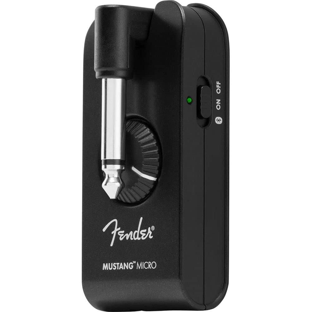 Amplificador de Auriculares Fender Mustang Micro + Auriculares Polsen HPC-A30-MK2