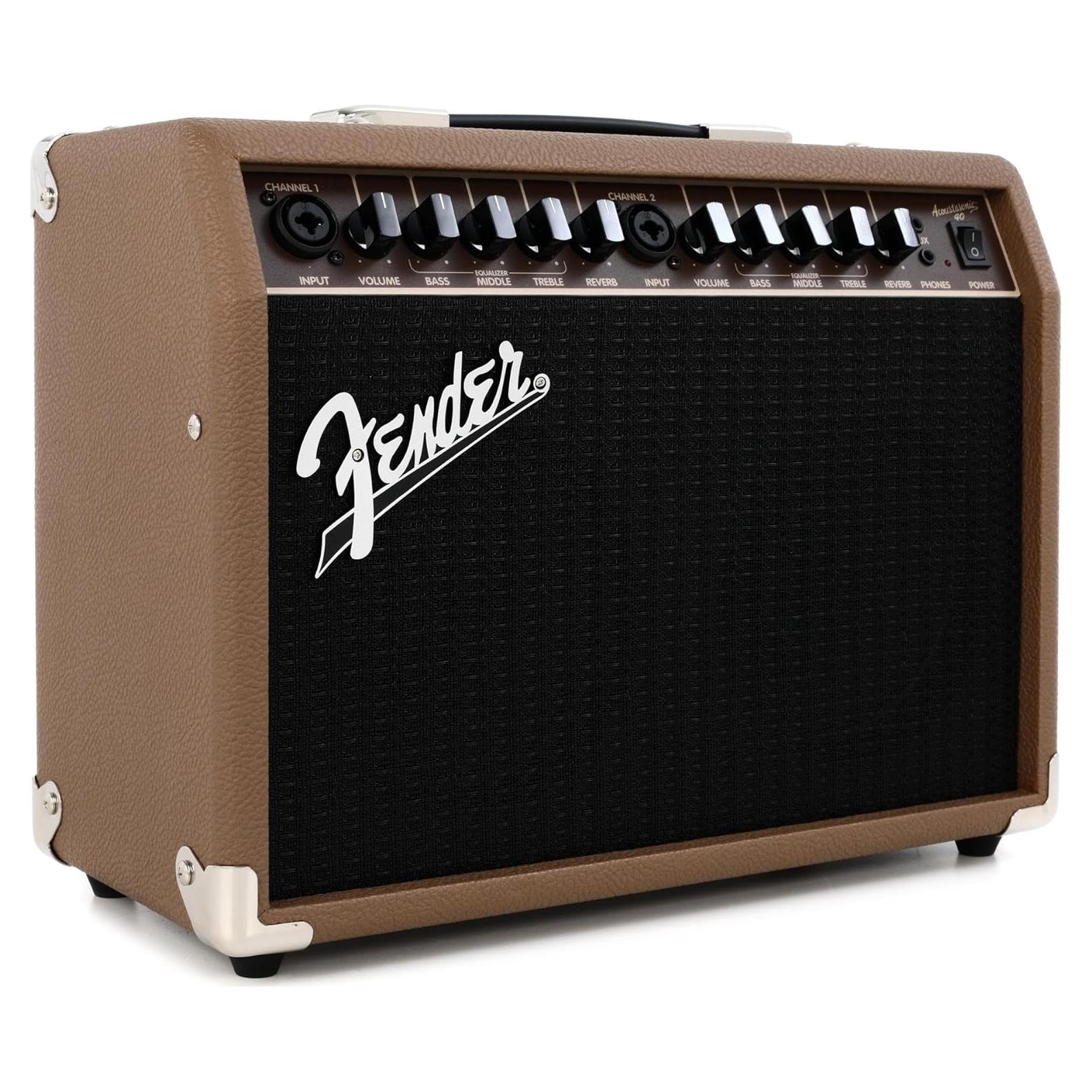 Amplificador Acoustasonic Fender 40W para guitarra acústica