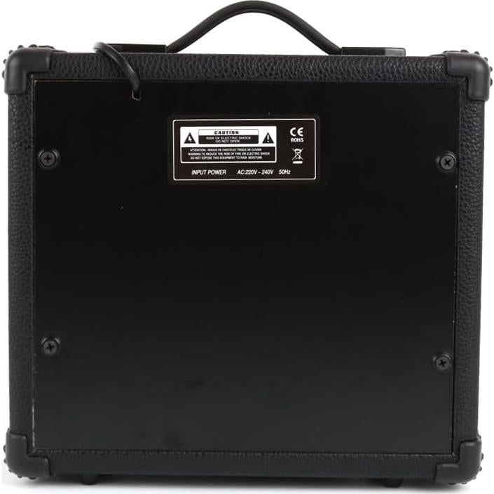 Amplificador Portátil de Guitarra y Bajo 20W GA-003 Negro
