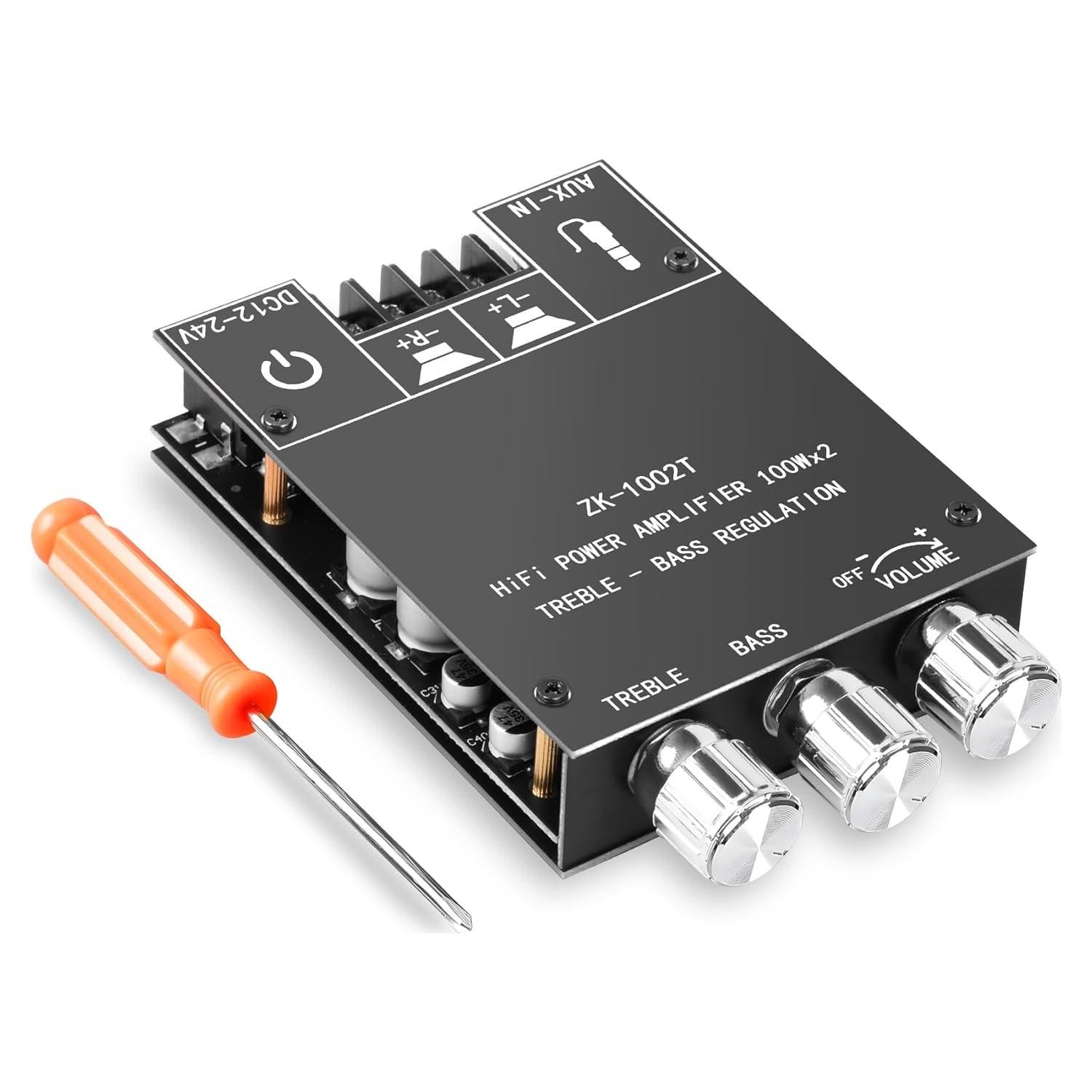 Placa Amplificadora Bluetooth Daakro ZK-1002T 100W+100W