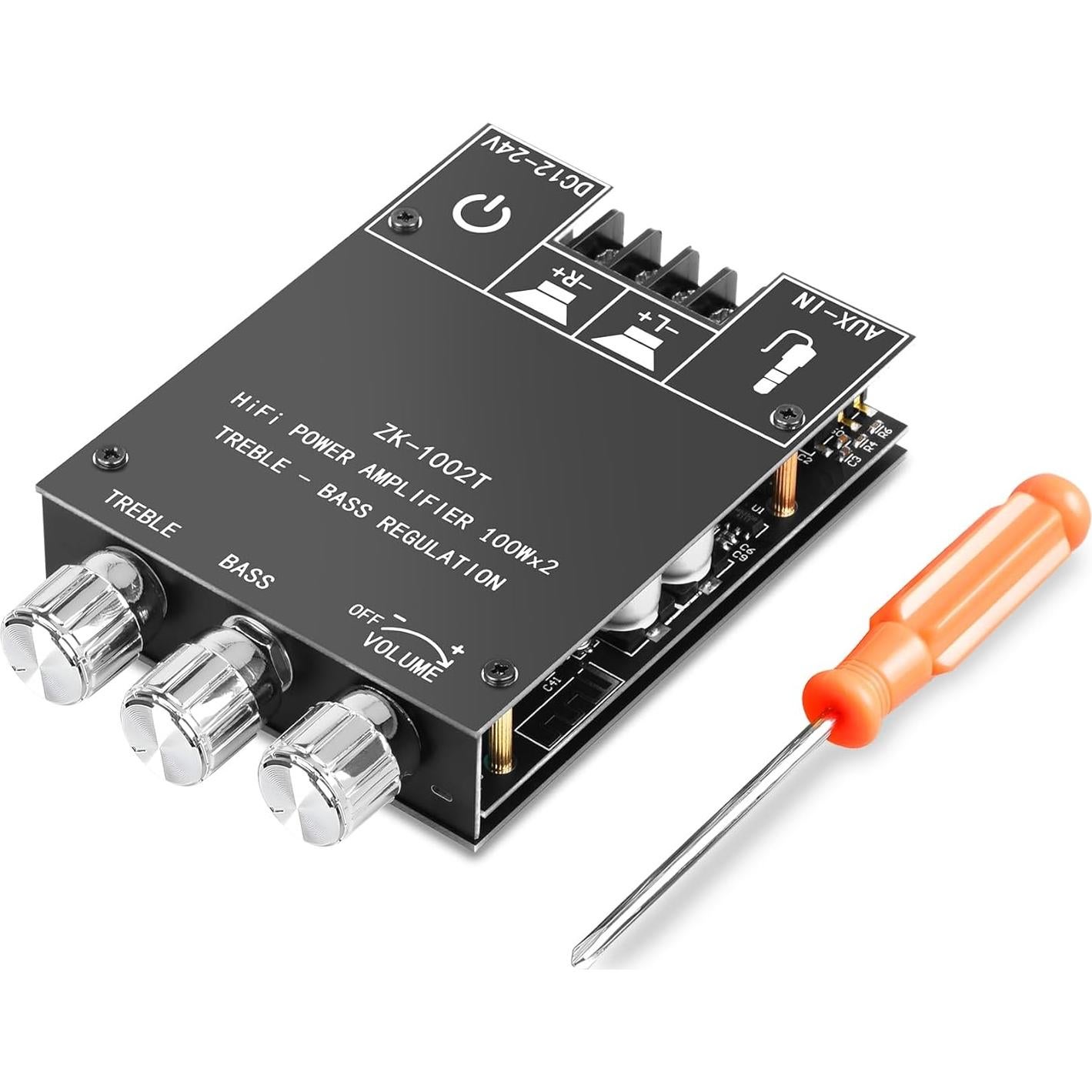 Placa Amplificadora Bluetooth Daakro ZK-1002T 100W+100W