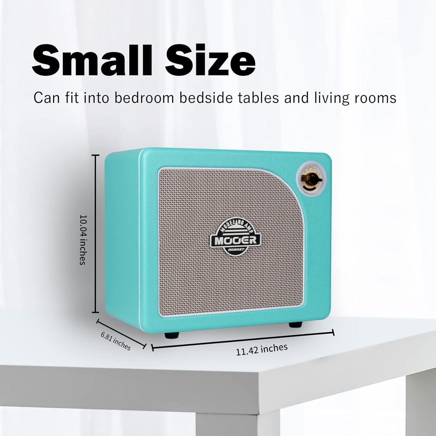 Amplificador de Guitarra Combo MOOER 15W Verde Hornet