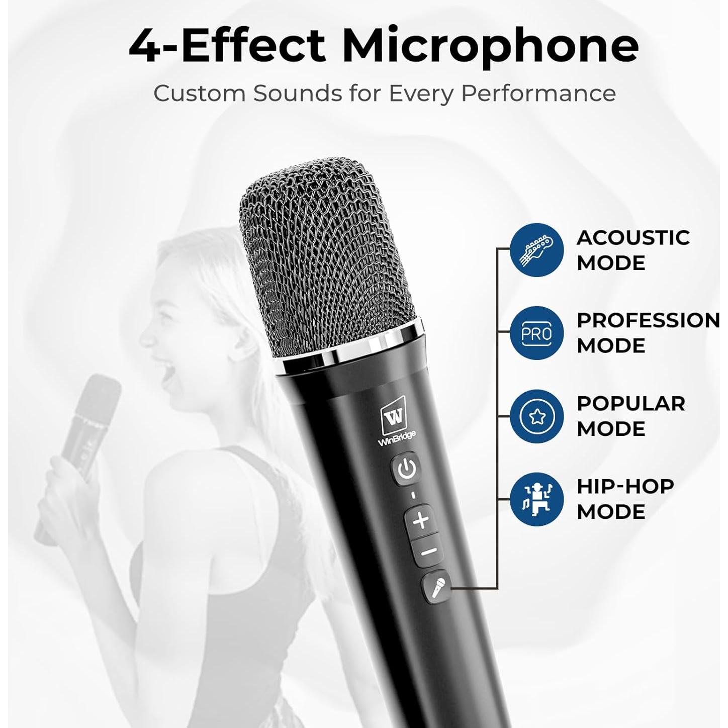 Sistema PA Portátil HaoWorks S100 con Micrófono Inalámbrico 70W