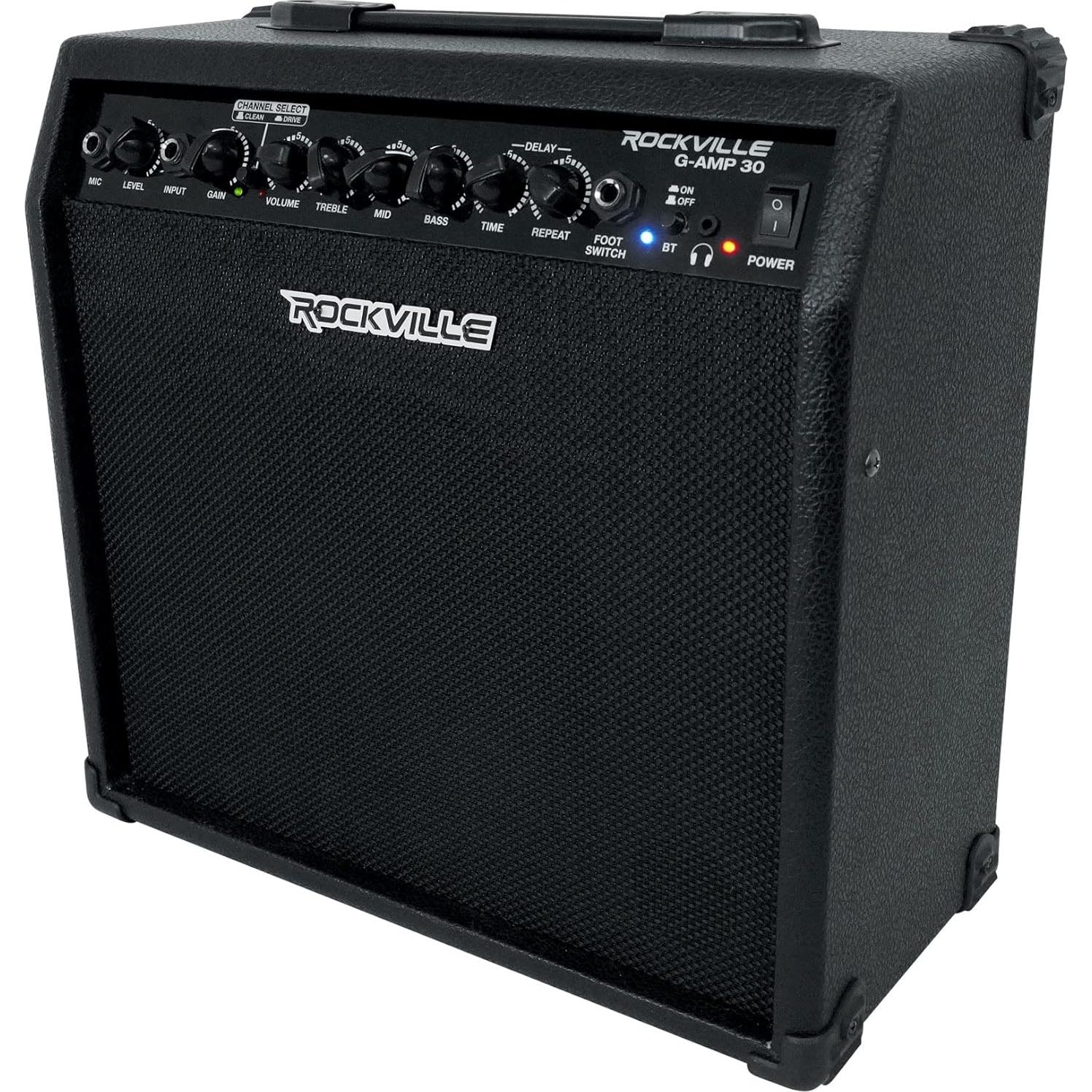 Amplificador de guitarra Rockville G-AMP 30 Bluetooth 30W