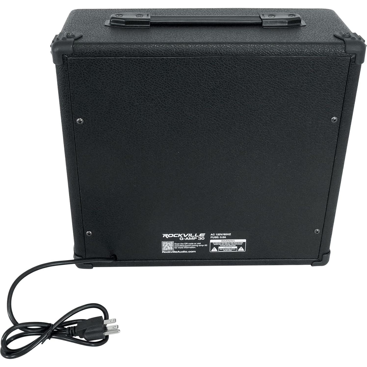 Amplificador de guitarra Rockville G-AMP 30 Bluetooth 30W