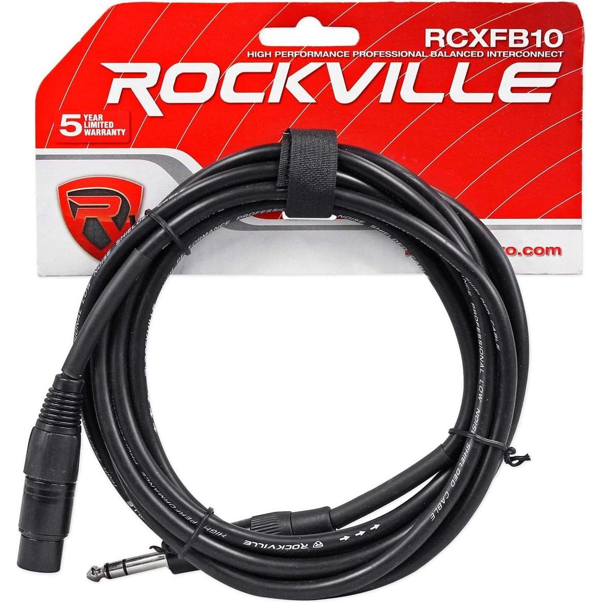 Amplificador de Guitarra Rockville G-AMP 20W Bluetooth + Mic + Auriculares