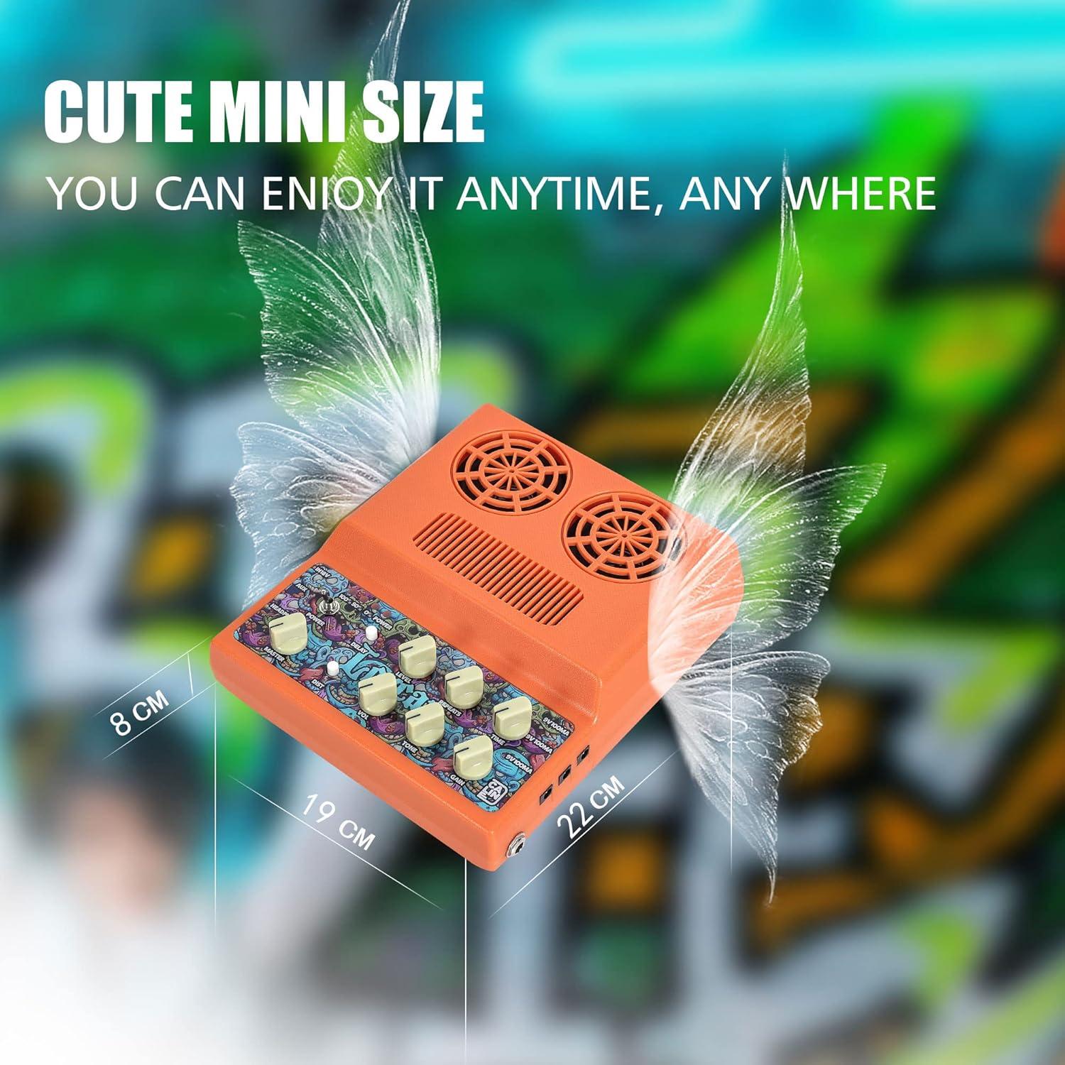 Amplificador de Guitarra Eléctrica Caline CA-100 G 20W Portátil