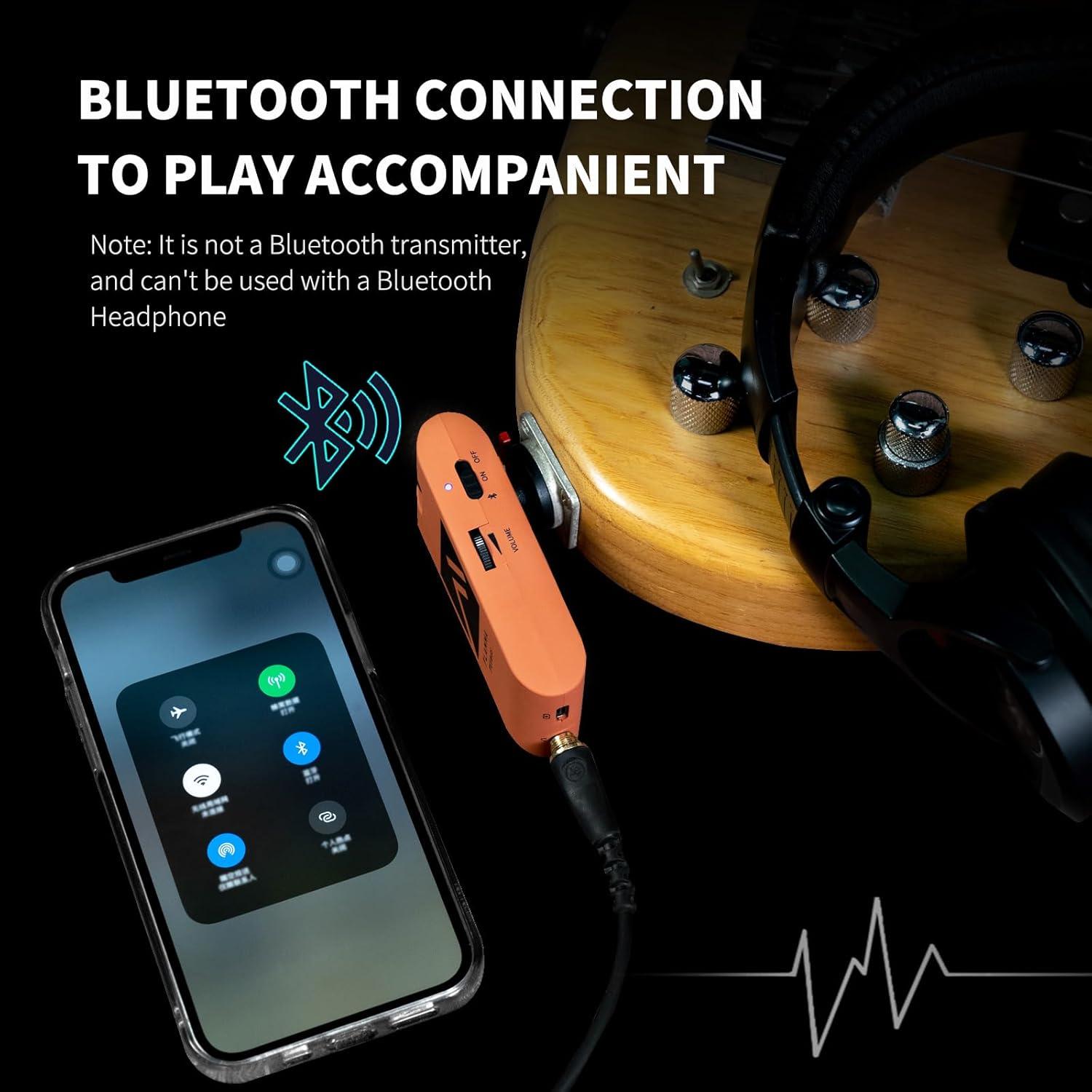 Amplificador de Auriculares FLAMMA FX11 Portátil 5W Bluetooth