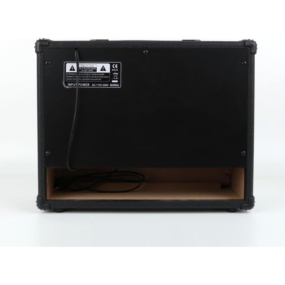 Amplificador de guitarra eléctrica 40W negro con altavoz 16.5cm