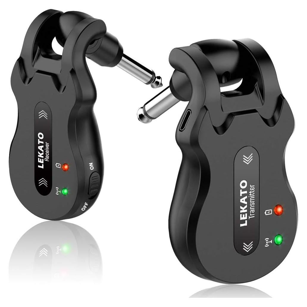 Sistema Inalámbrico de Guitarra LEKATO BT-B11 Recargable 100m