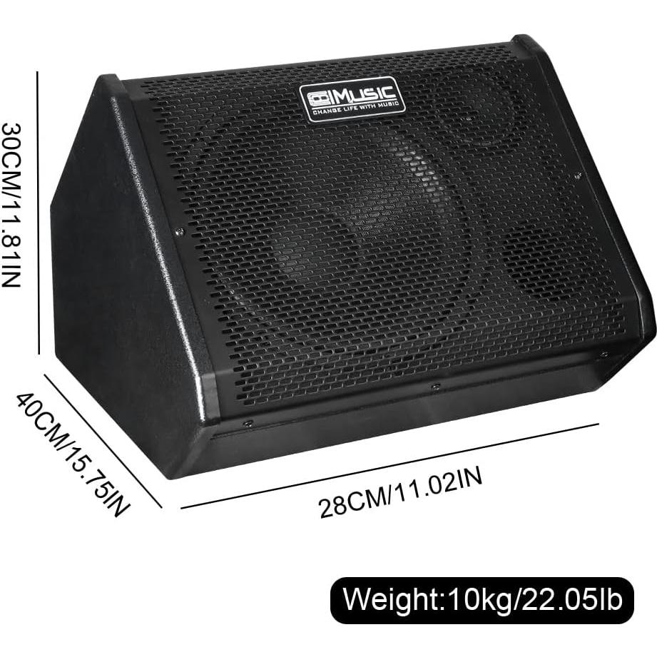 Amplificador de Batería Eléctrica Coolmusic DM80 80W Bluetooth