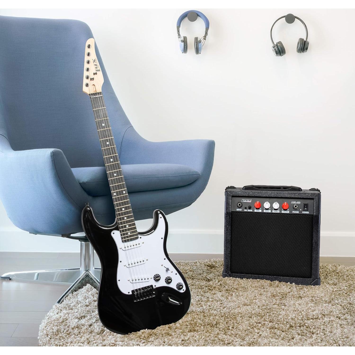 Amplificador de guitarra eléctrica LyxPro AGL20 20W con jack y aux