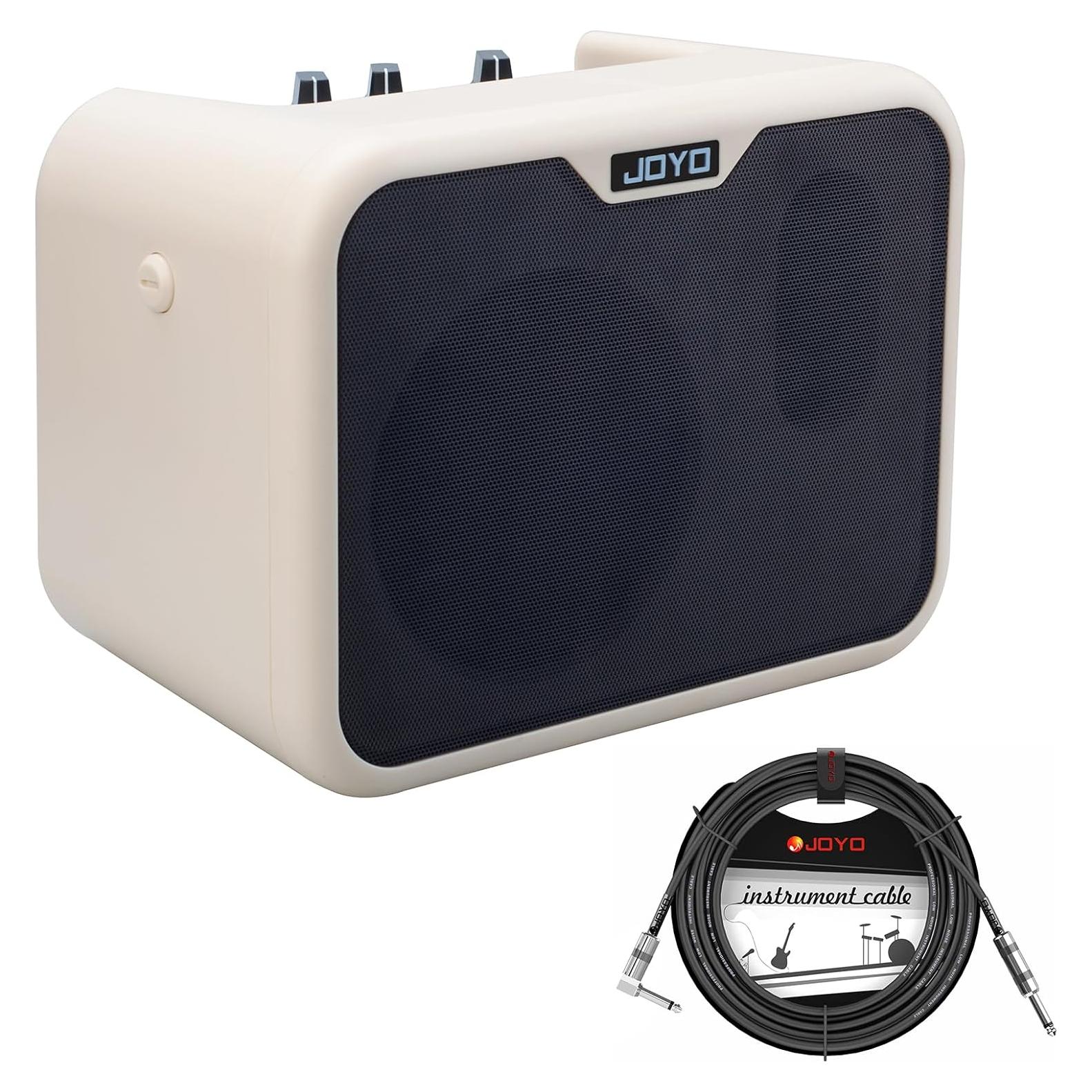 Amplificador de Bajo JOYO MA-10B 10W Portátil con Cable 4.5m