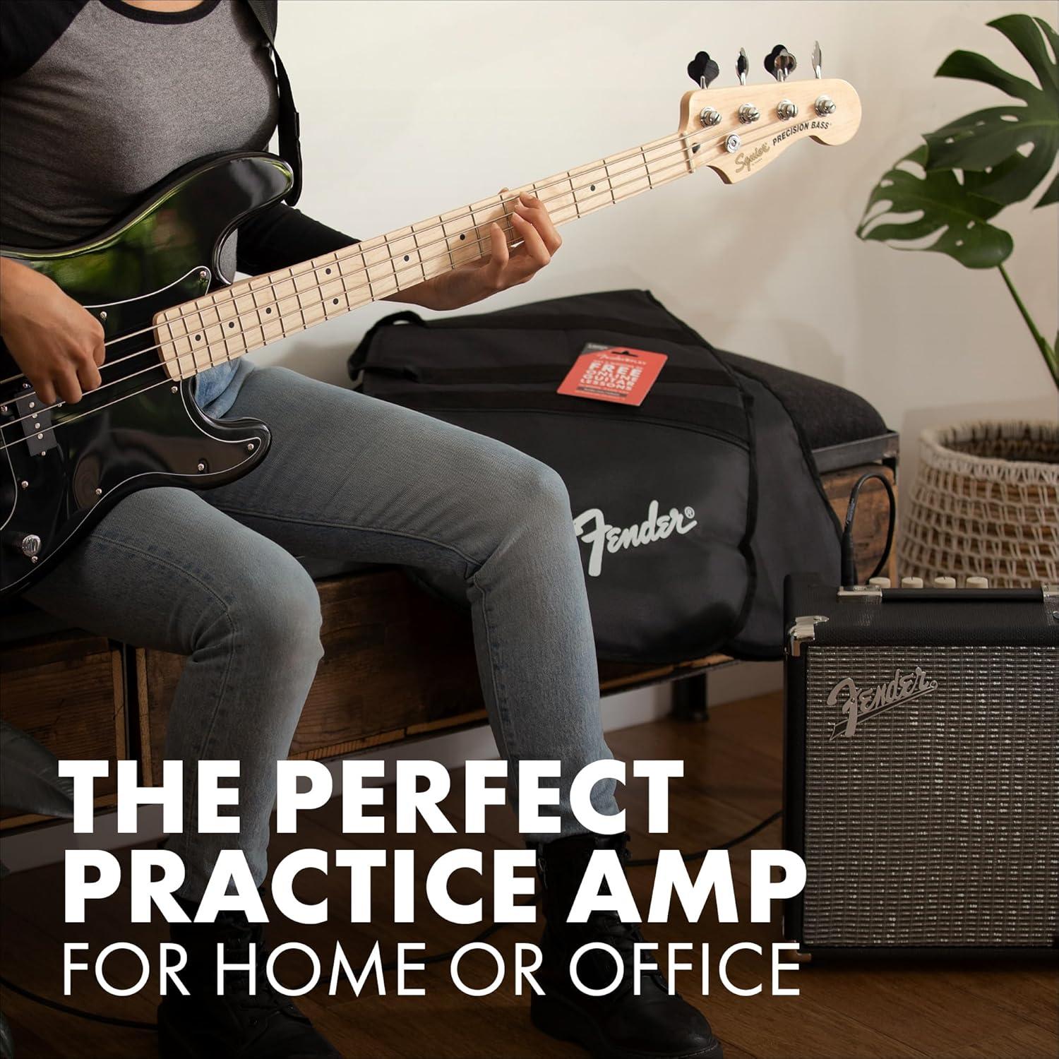 Amplificador de Bajo Fender Rumble 25 V3, 25W, Altavoz 20cm