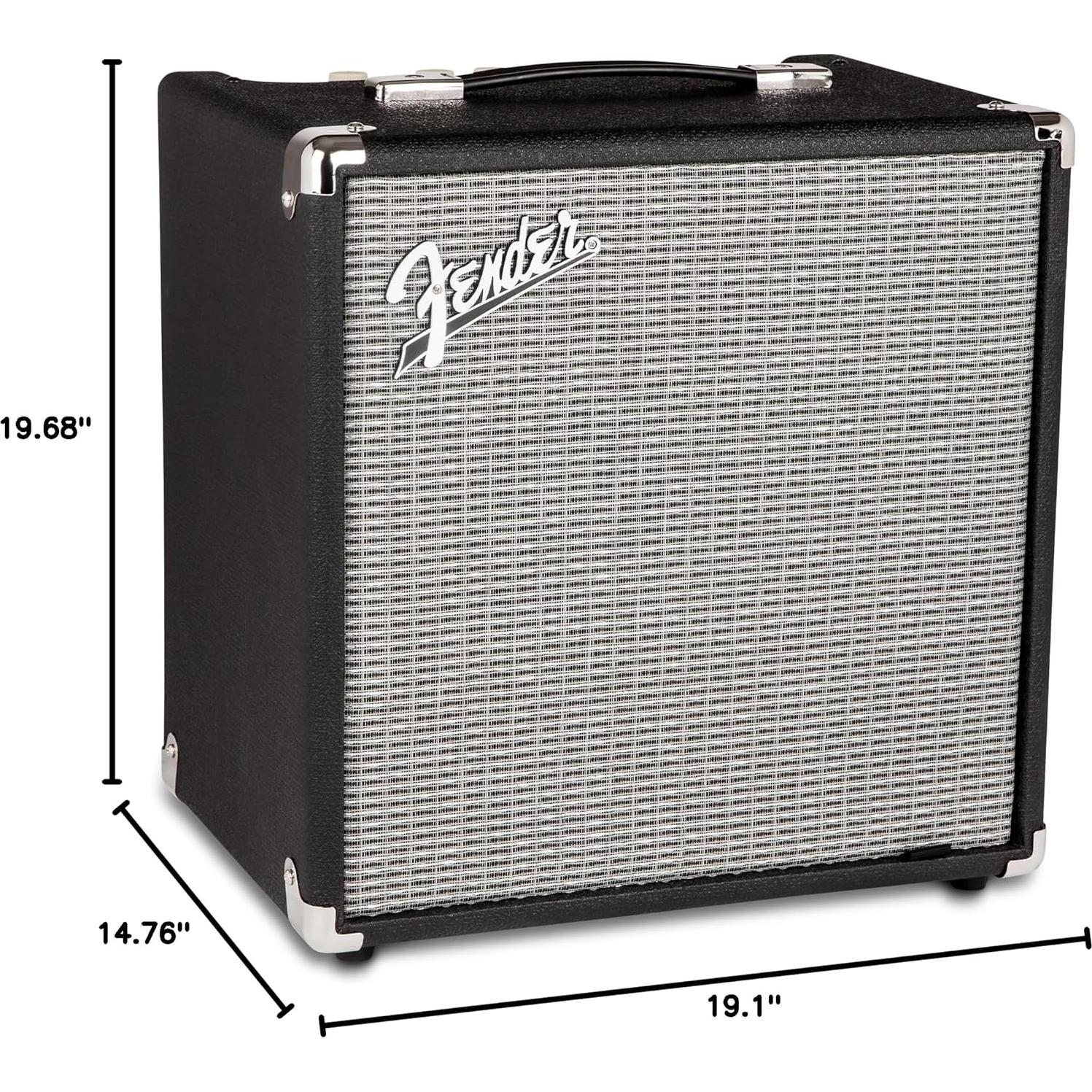 Amplificador de Bajo Fender Rumble 25 V3, 25W, Altavoz 20cm
