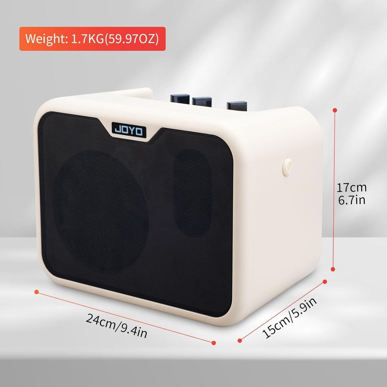 Amplificador de Bajo JOYO MA-10B 10W Portátil con Correa