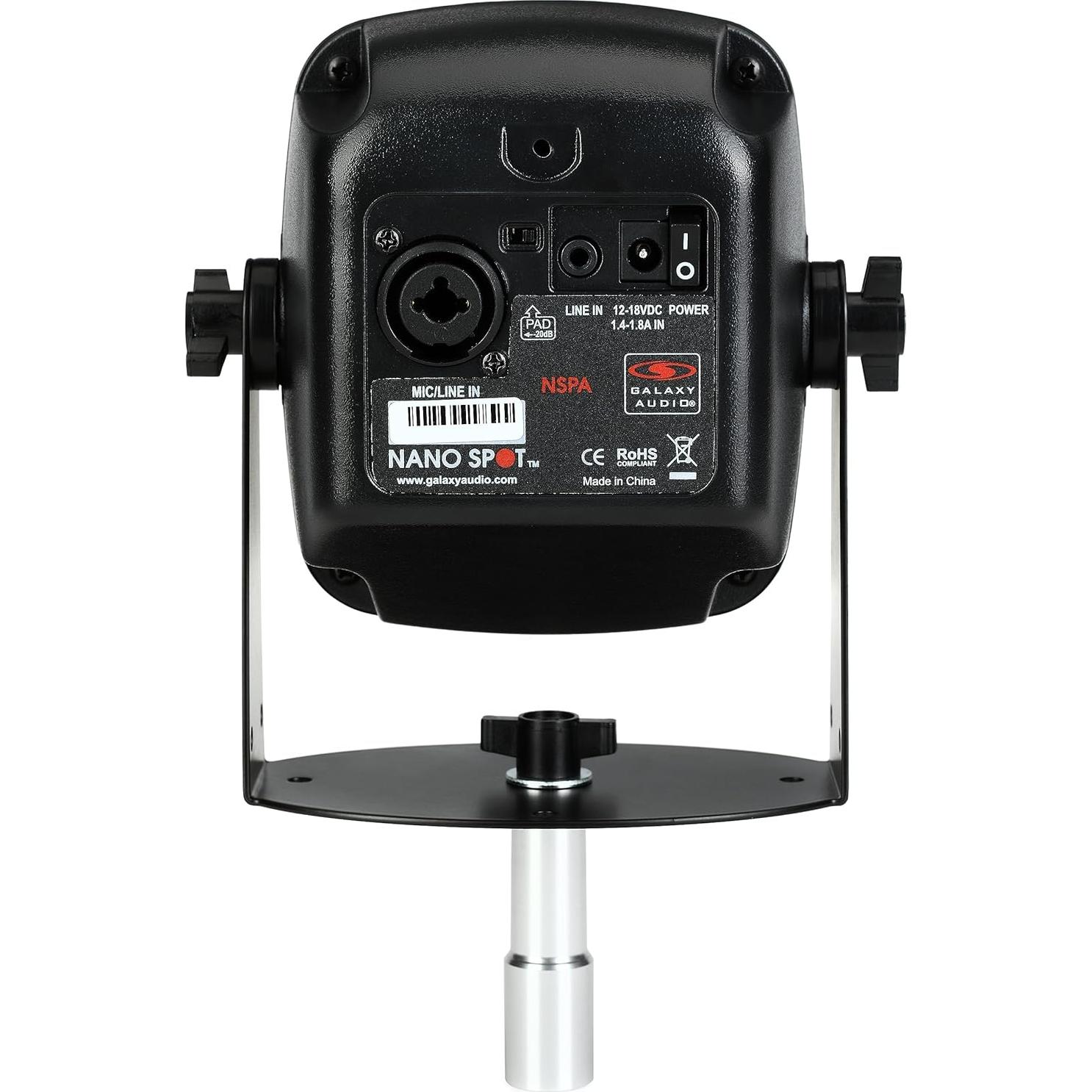 Monitor de Audio Galaxy NSPA Nano Spot 25W Negro