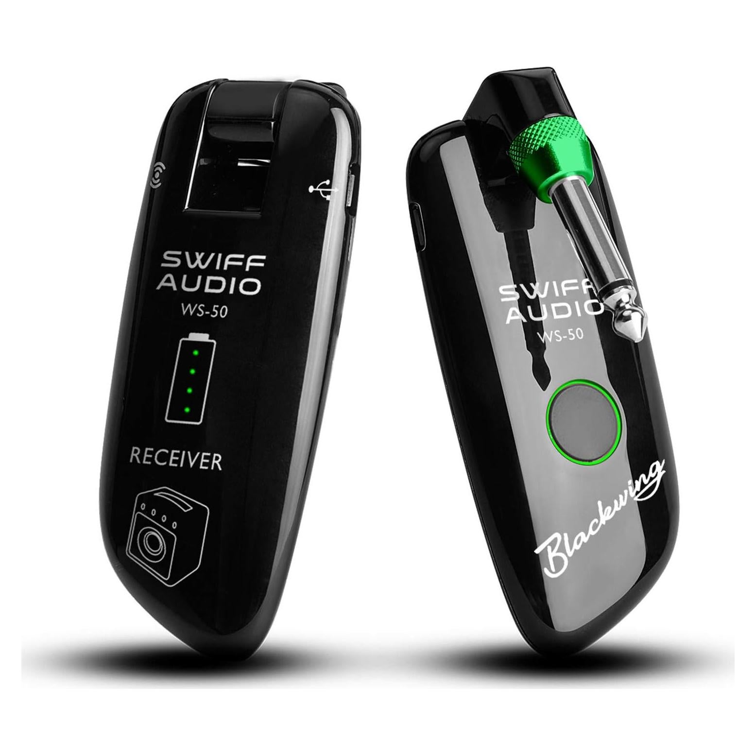 Sistema Inalámbrico de Guitarra SWIFF con Batería Recargable