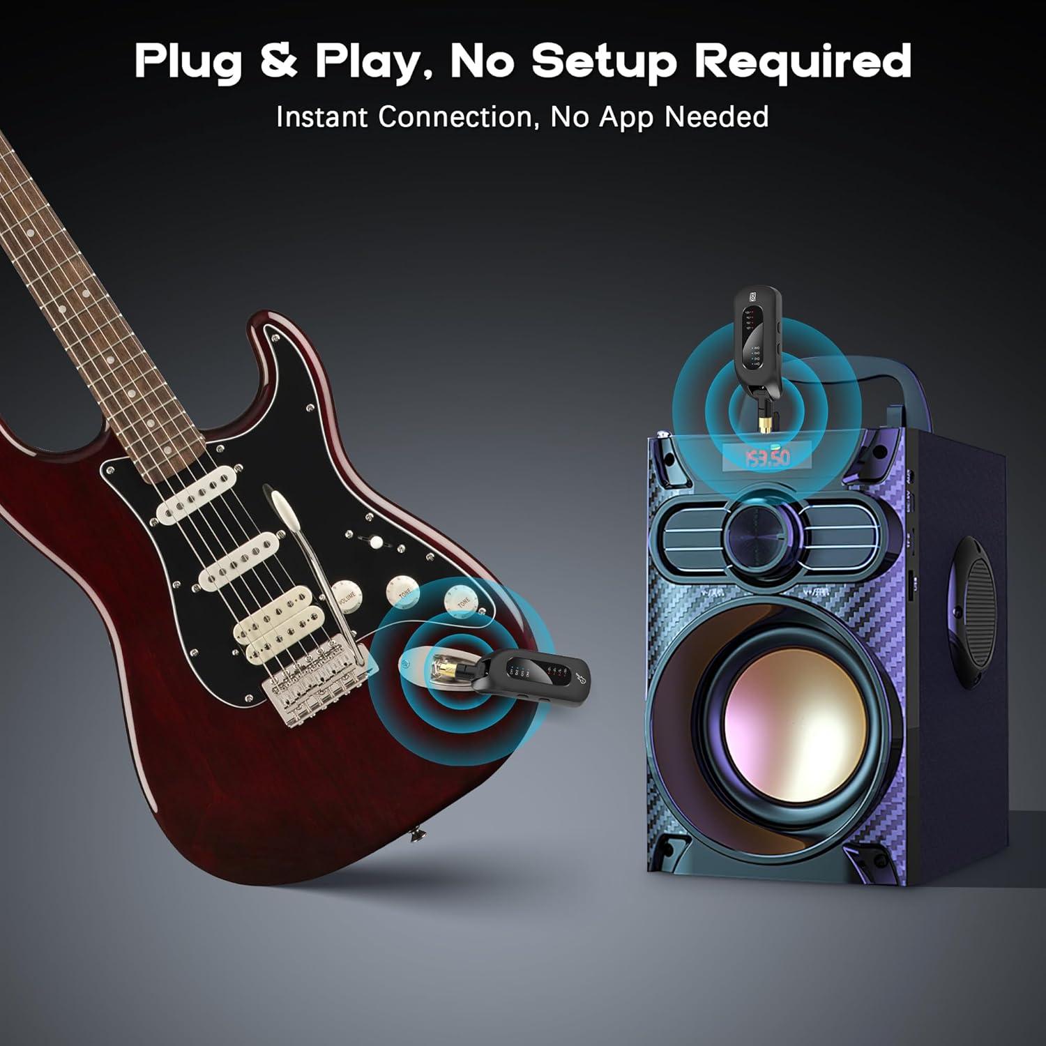 Sistema de Audio Inalámbrico M7 - Transmisor y Receptor 5.8GHz