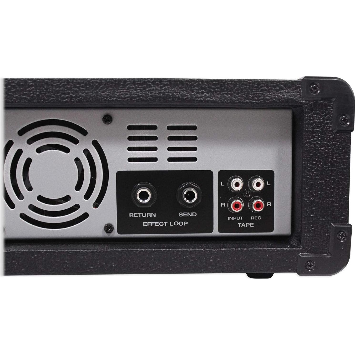 Amplificador Mezclador Rockville RPM45 1800W 4 Canales USB
