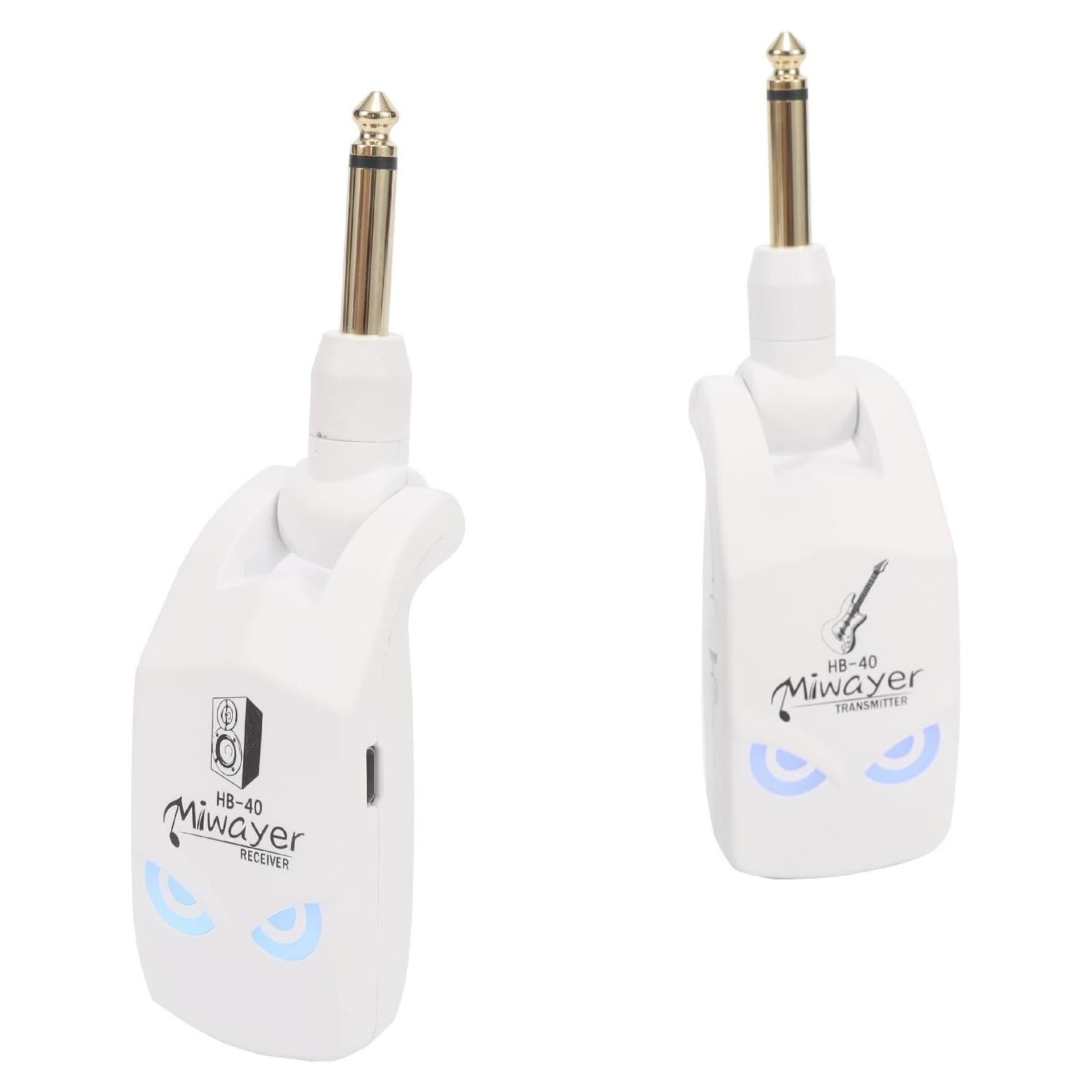 Sistema Inalámbrico de Guitarra Miwayer 2.4GHz con Batería Recargable