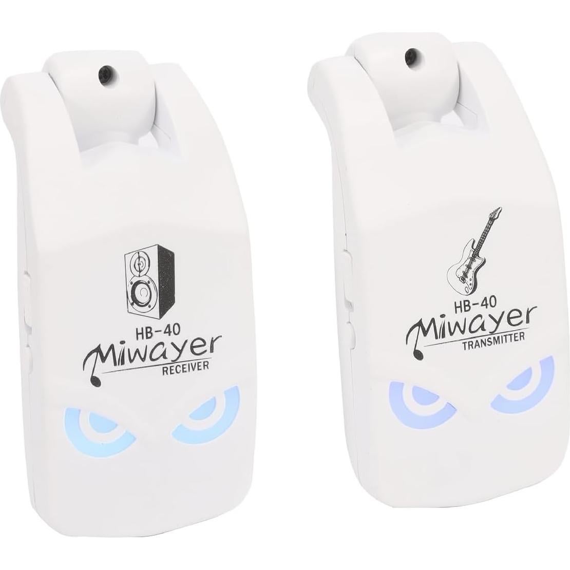 Sistema Inalámbrico de Guitarra Miwayer 2.4GHz con Batería Recargable