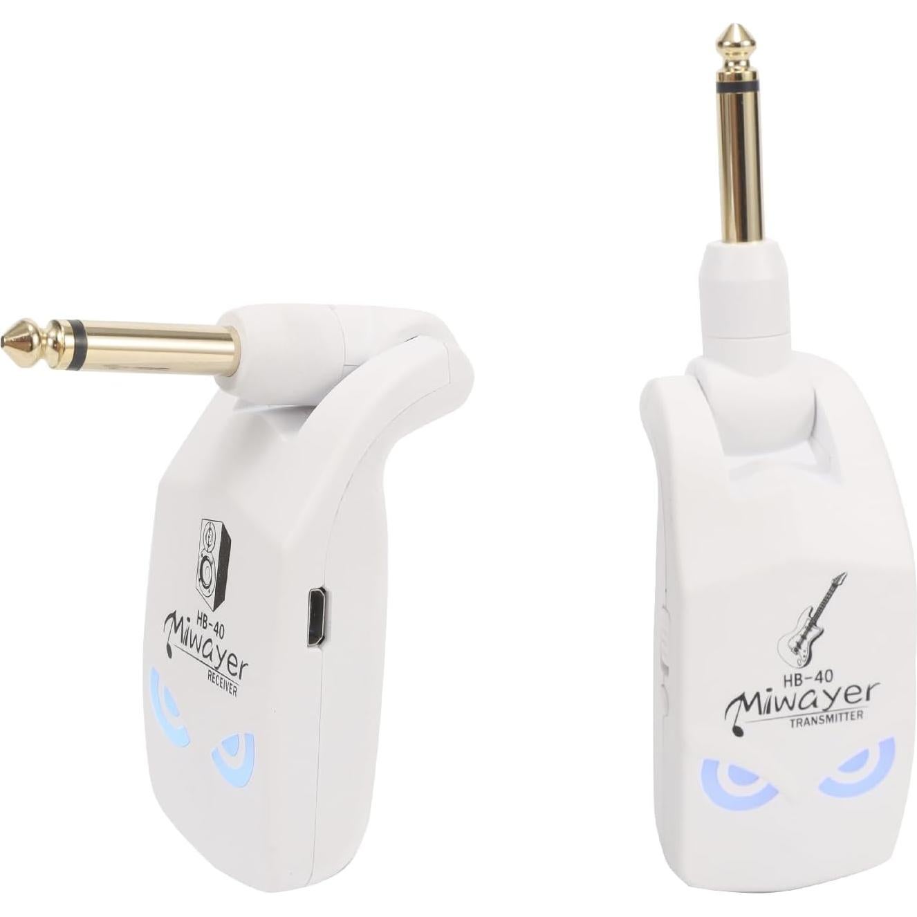 Sistema Inalámbrico de Guitarra Miwayer 2.4GHz con Batería Recargable