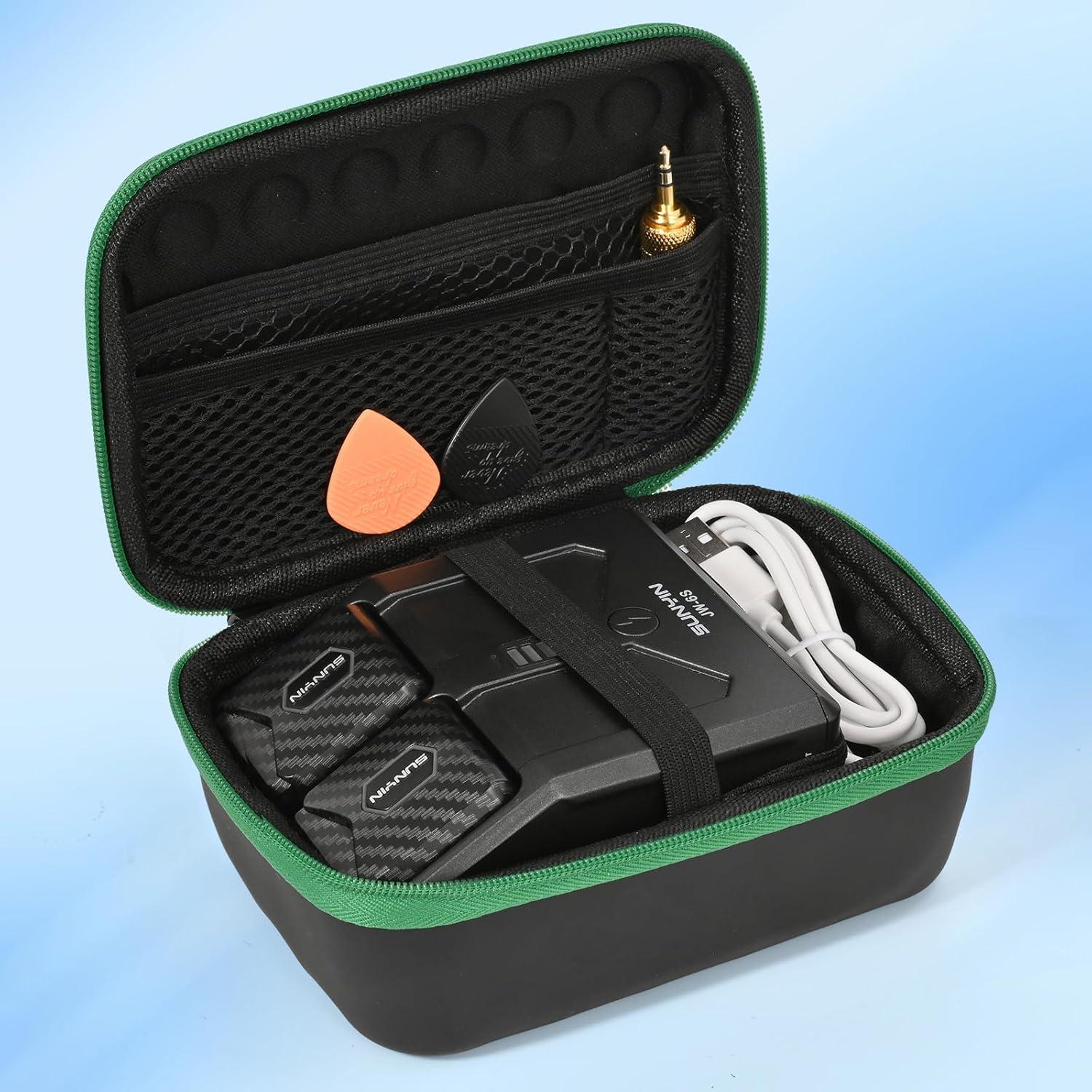 Sistema de guitarra inalámbrico mini 5.8GHz con estuche carga