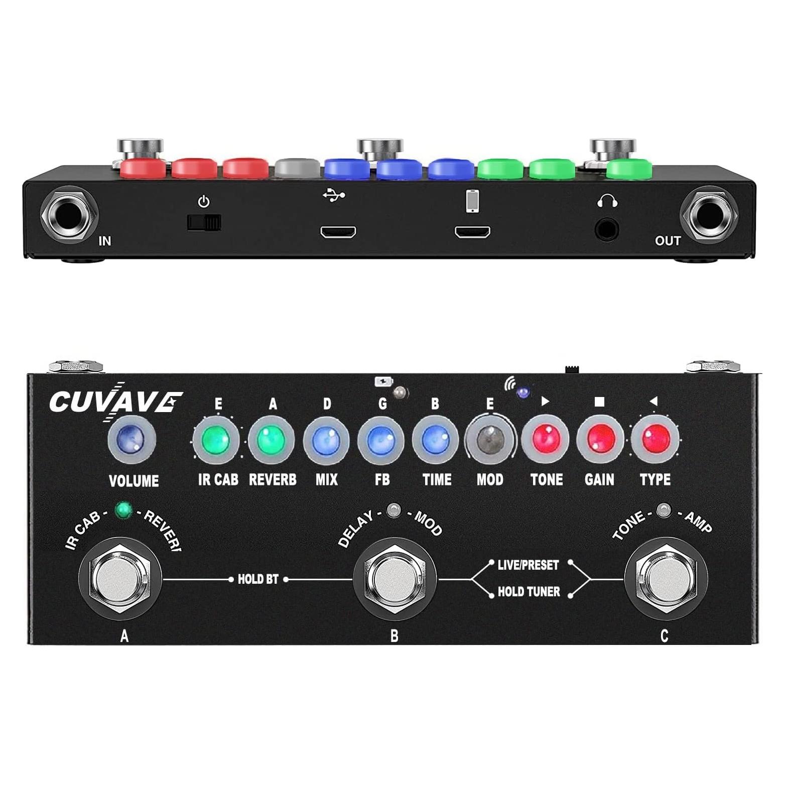 Pedal de Efectos Múltiples Cube Baby para Guitarra - 9 Efectos