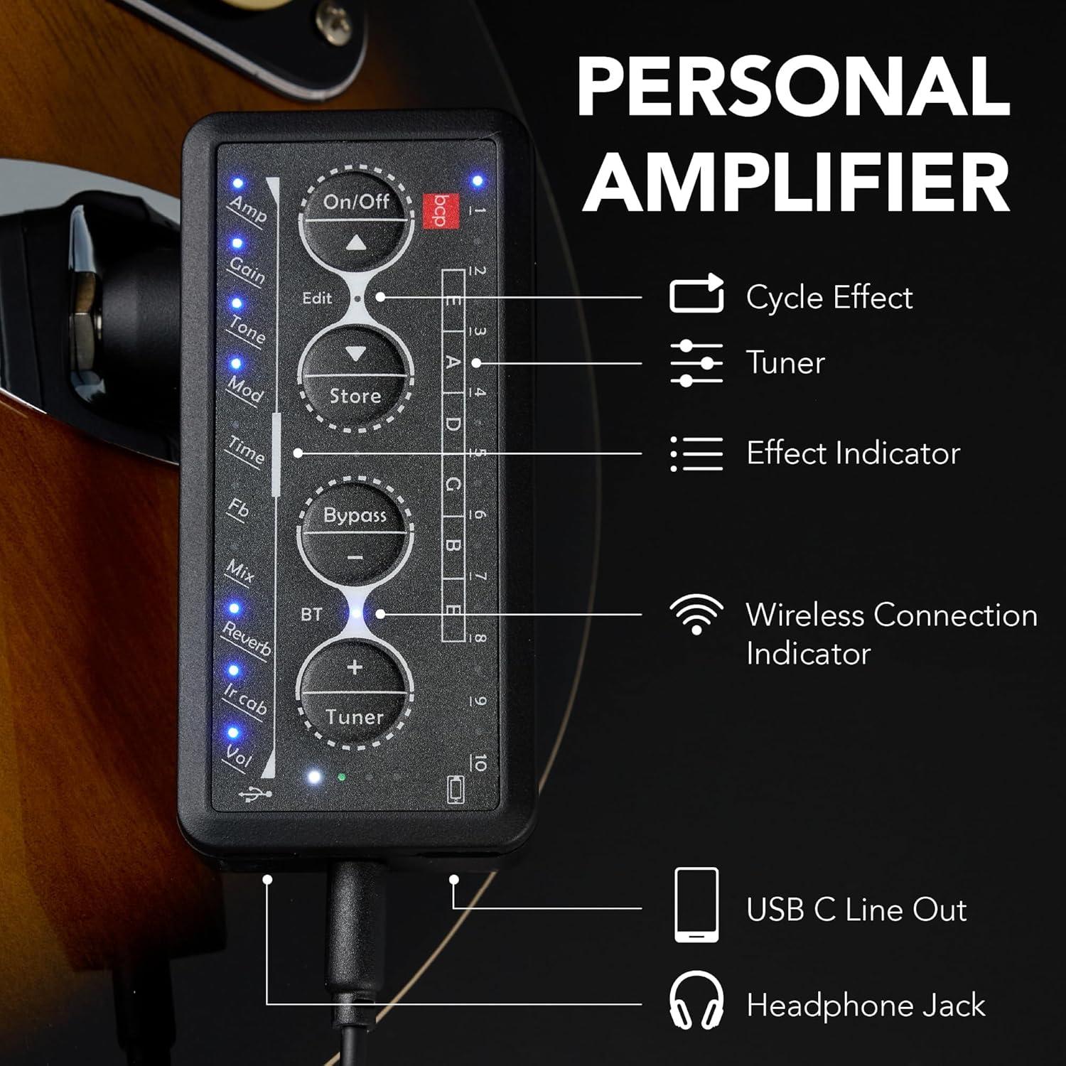 Kit de guitarra eléctrica HSS Best Choice con amplificador y accesorios