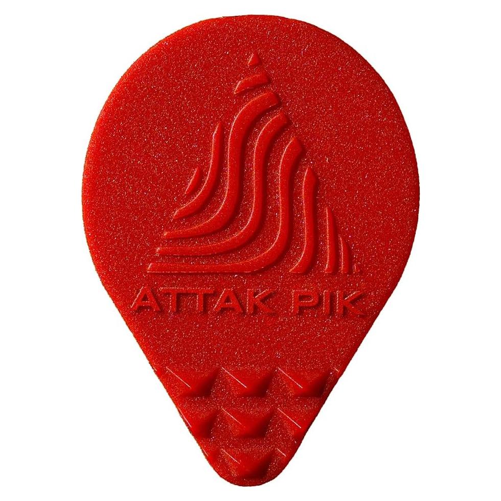 Puas Acoustik Attak 10 Unidades Efecto 12 Cuerdas Rojo